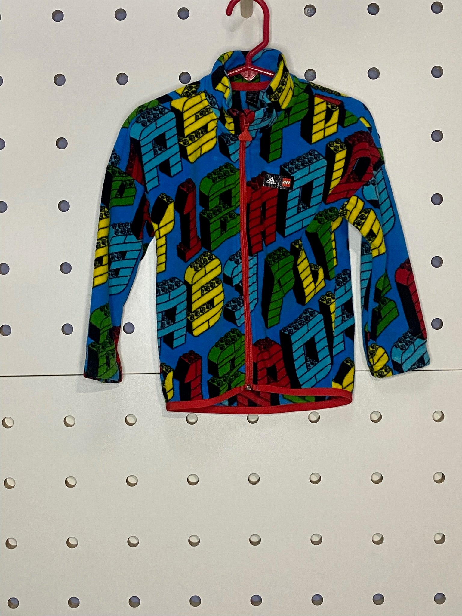Adidas - Toddler Lego Multicolored Lightweight Full Zip Fleece