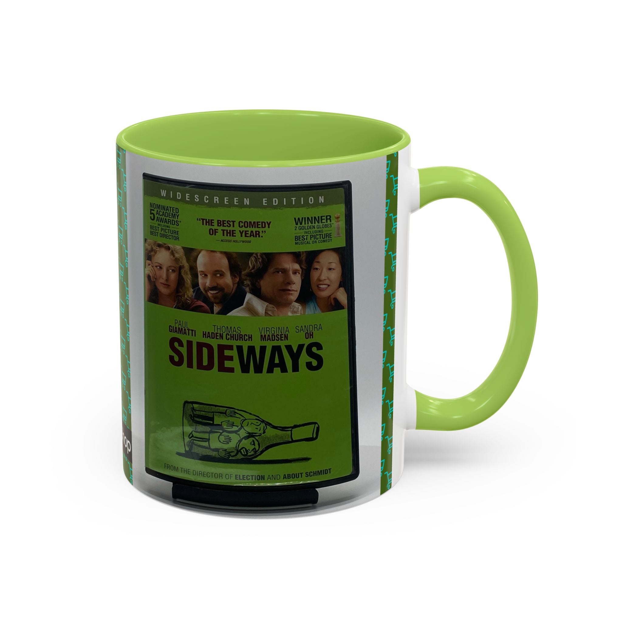 Sideways Movie Poster Accent Coffee Mug — 11/15oz