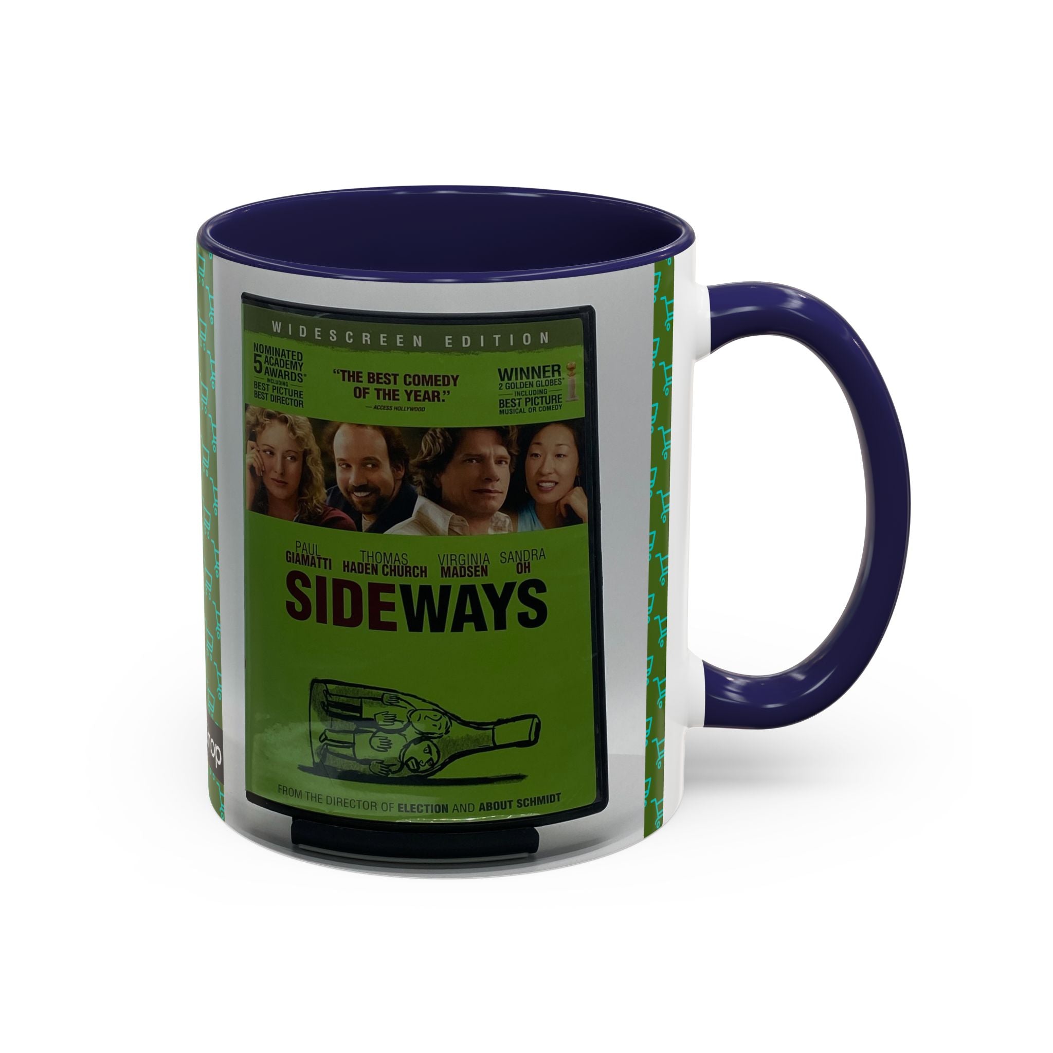 Sideways Movie Poster Accent Coffee Mug — 11/15oz