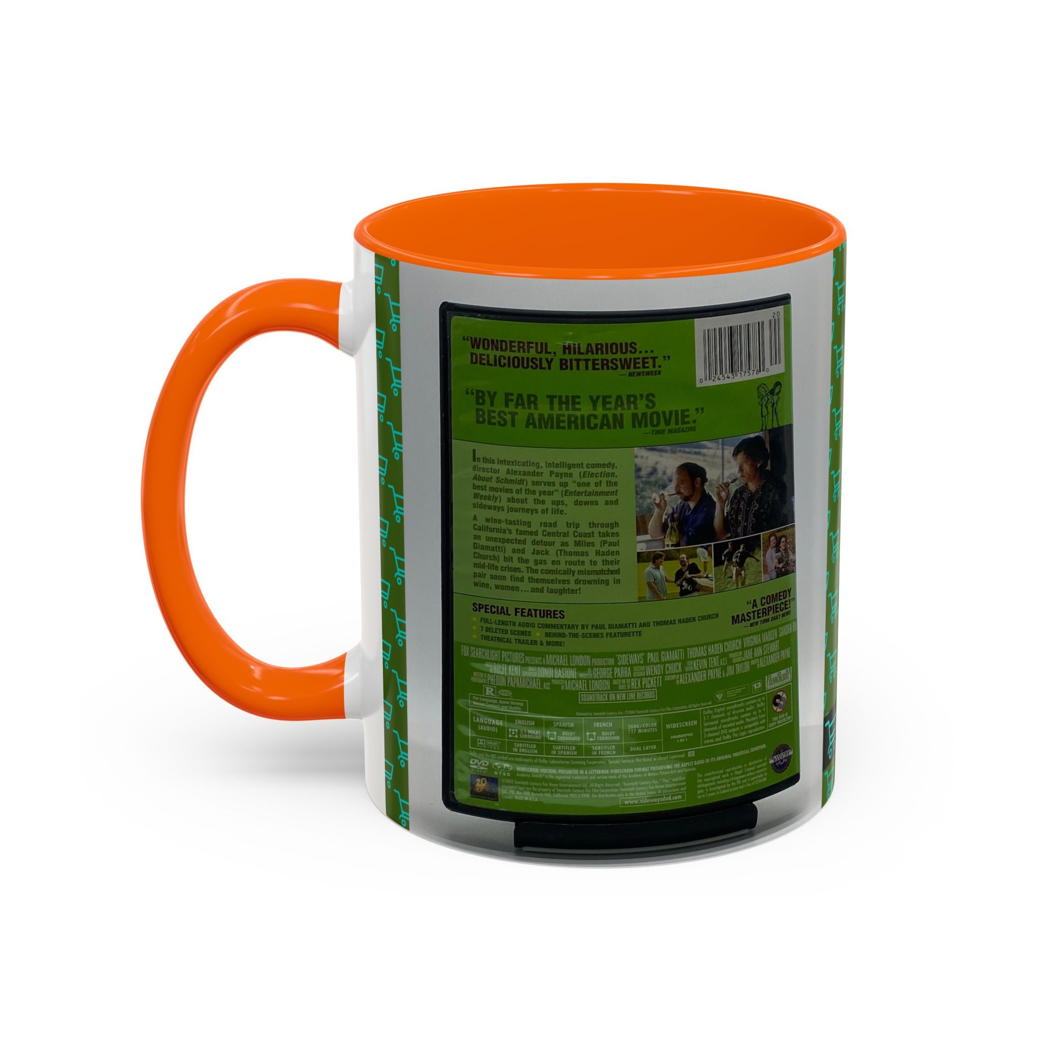 Sideways Movie Poster Accent Coffee Mug — 11/15oz