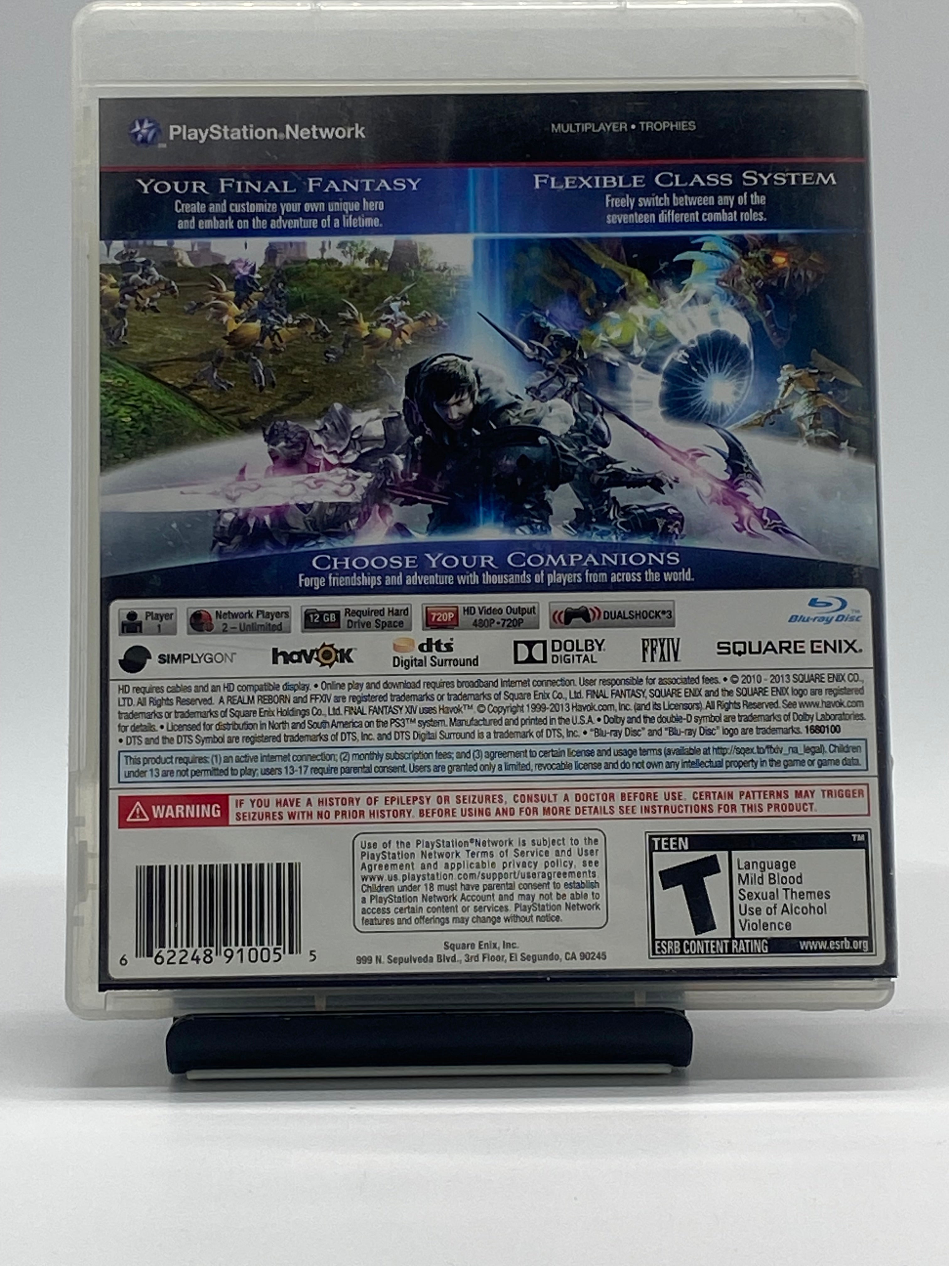 Final Fantasy XIV: A Realm Reborn (PlayStation 3)