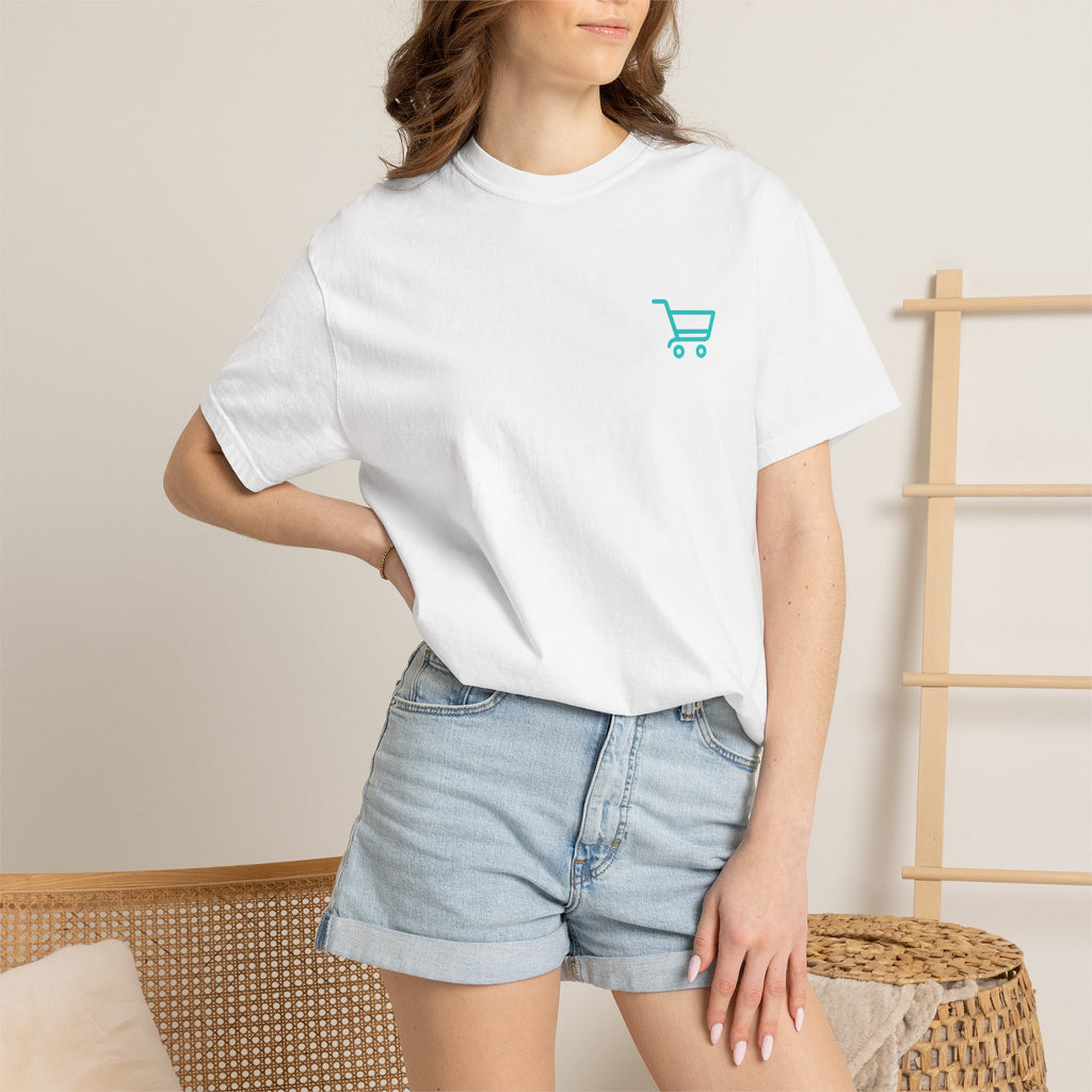 EBShop Logo T-Shirt — Minimal Cart Graphic Tee