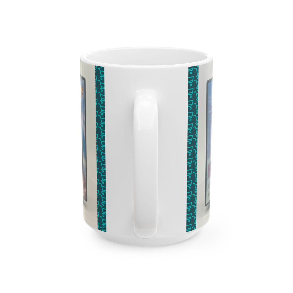 Vintage Movie Poster Ceramic Mug — Classic Film Collage Coffee Cup (11oz/15oz)