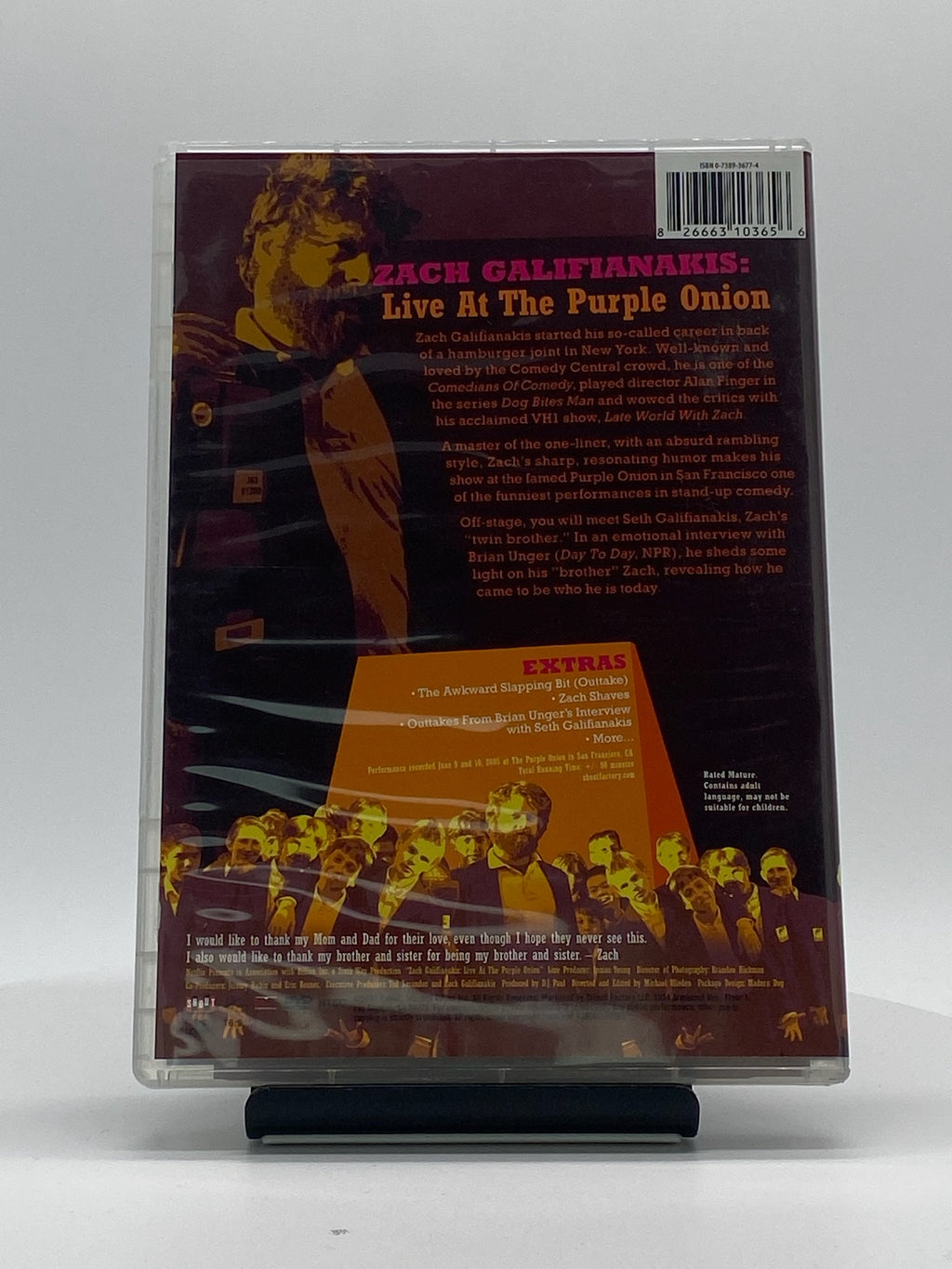 Zach Galifianakis Live at the Purple Onion (DVD)