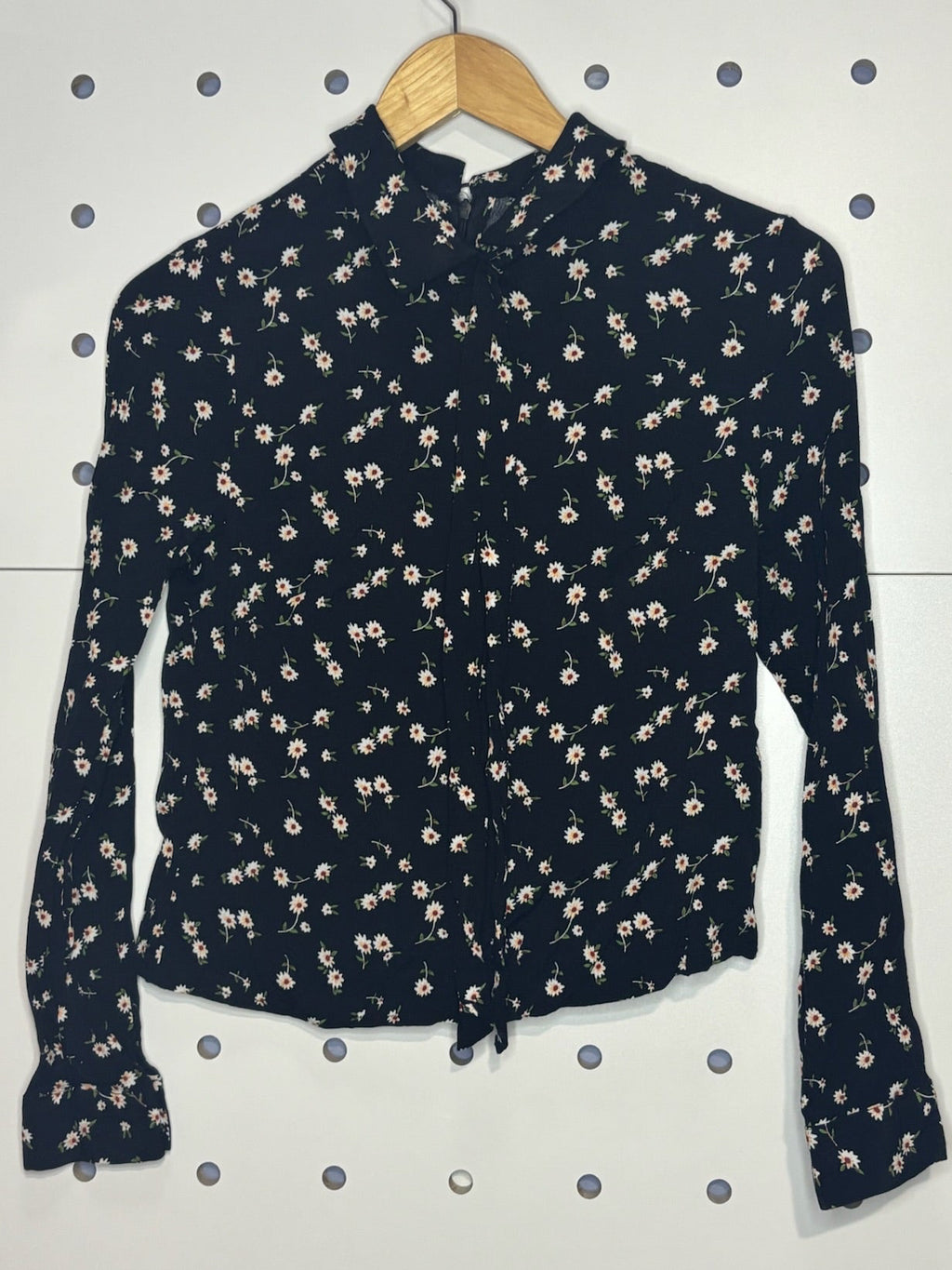 Forever 21 - Black Flowered Blouse
