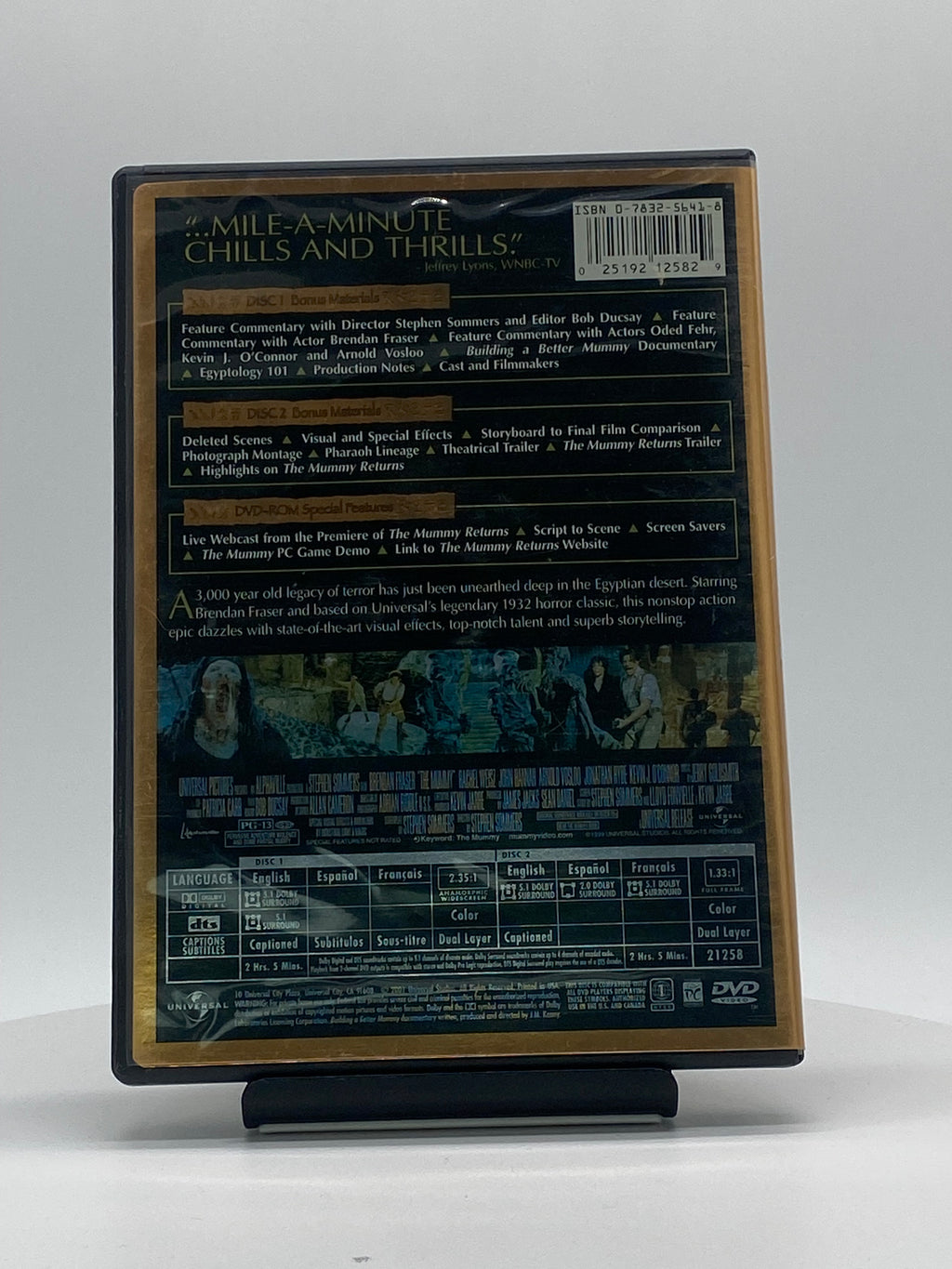 The Mummy (1999, DVD)