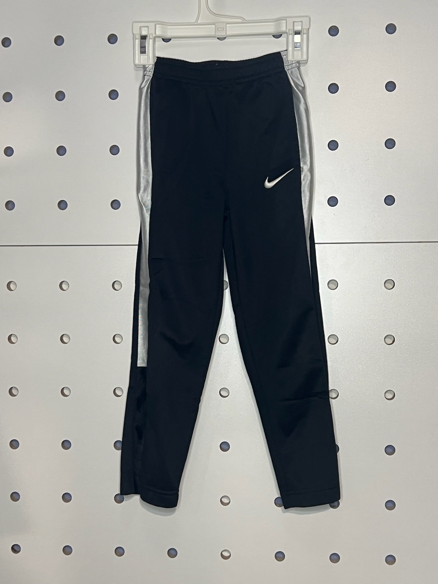 Nike - Kids' Black and Silver Athletic Pants