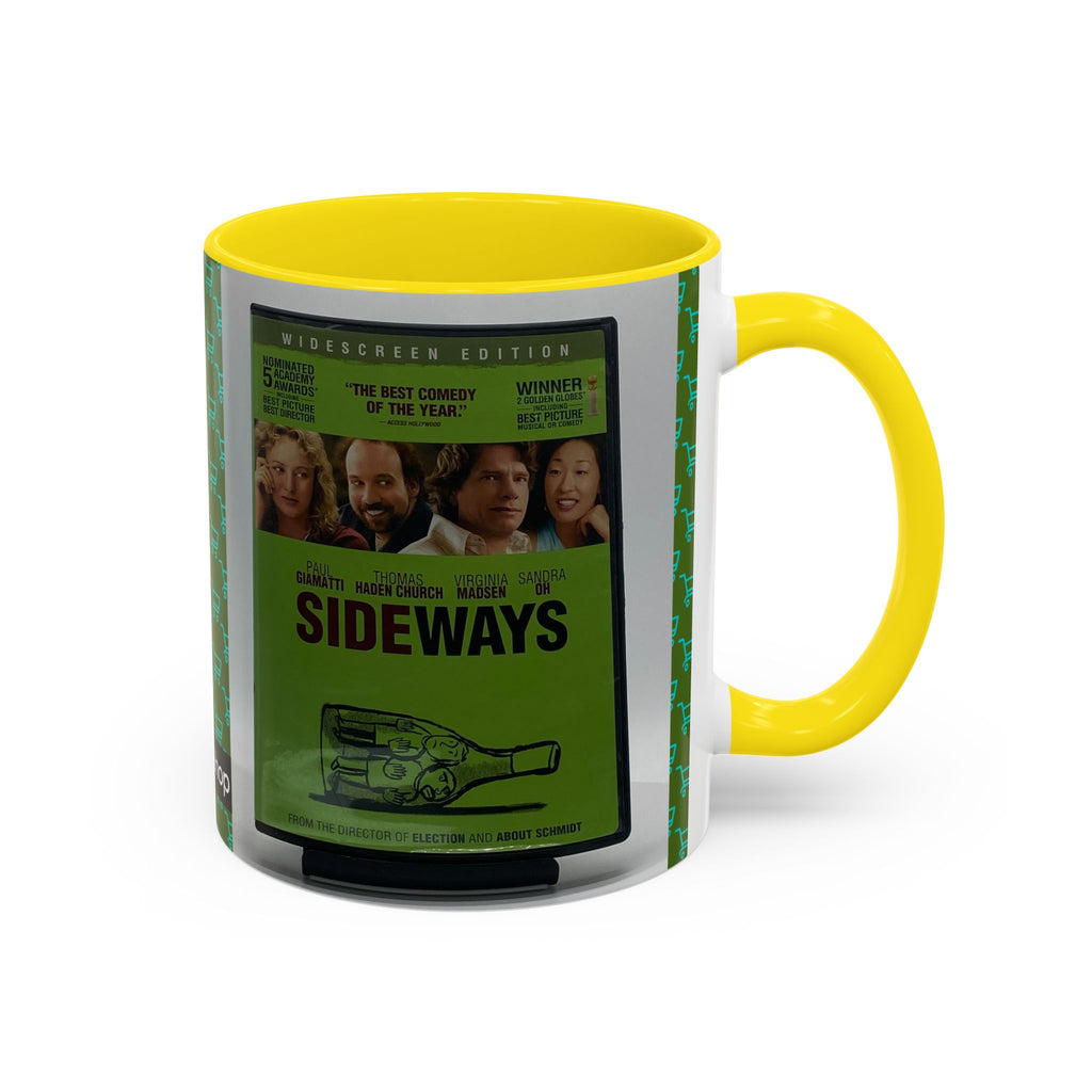 Sideways Movie Poster Accent Coffee Mug — 11/15oz