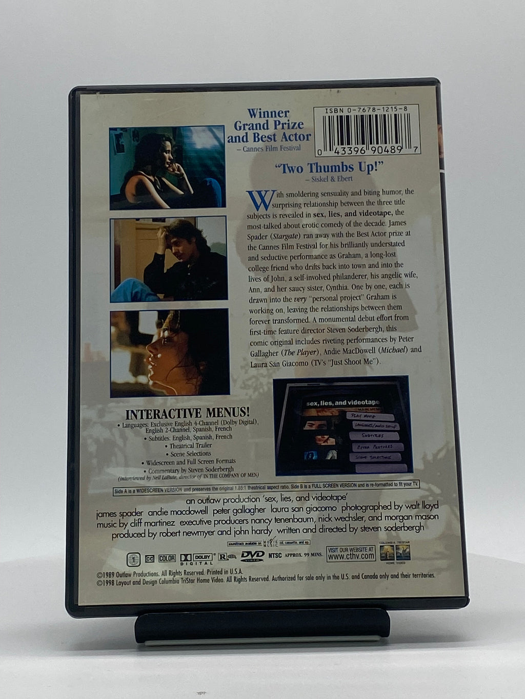 Sex, Lies, and Videotape (DVD)