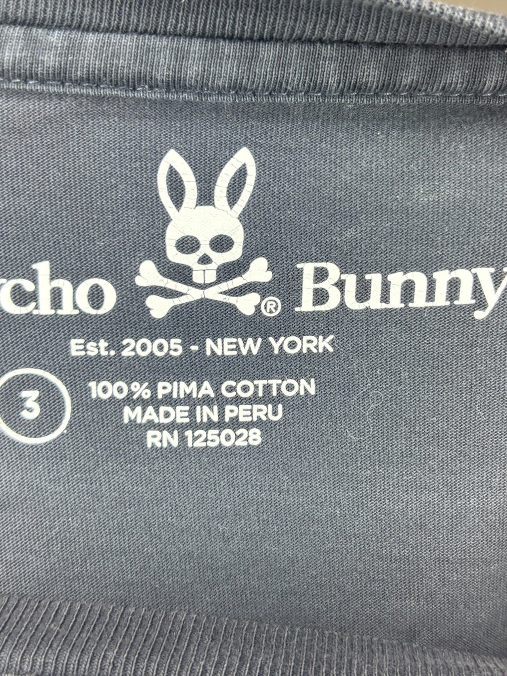 Psycho Bunny - Dark Blue Logo T-Shirt
