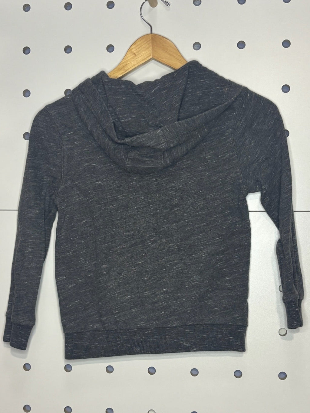 Cat & Jack - Kids Dark Grey Full-Zip Hooded Sweatshirt