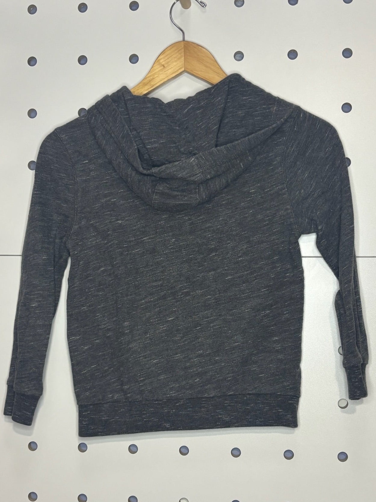 Cat & Jack - Kids Dark Grey Full-Zip Hooded Sweatshirt