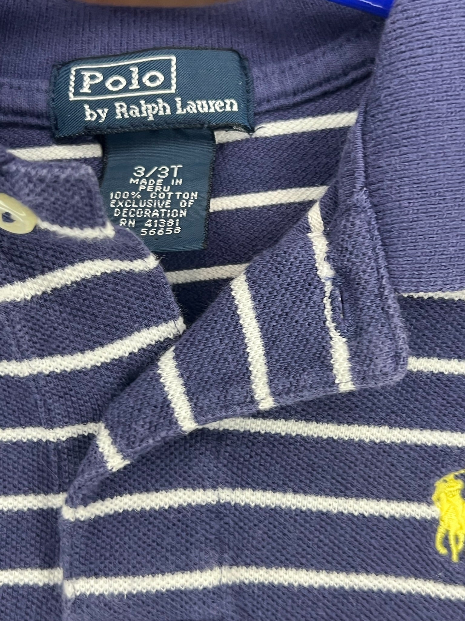 Polo by Ralph Lauren - Kids' Blue Striped Polo Shirt