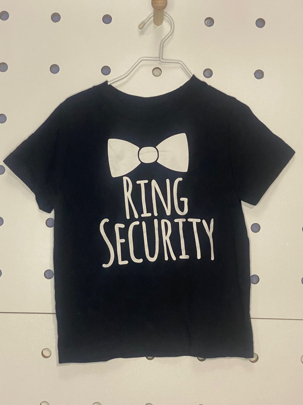 Toddler's Generic Screen Printed "Ring Security" T-Shirt