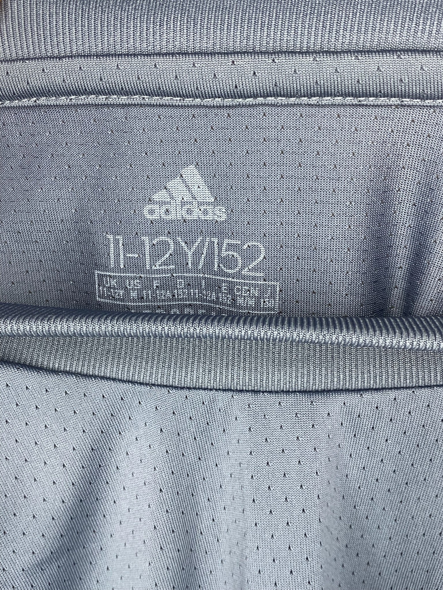 Adidas - Youth Gray Germany National Team Soccer Training Jersey