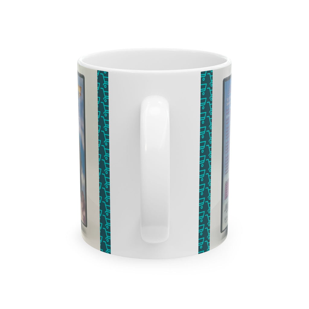 Vintage Movie Poster Ceramic Mug — Classic Film Collage Coffee Cup (11oz/15oz)