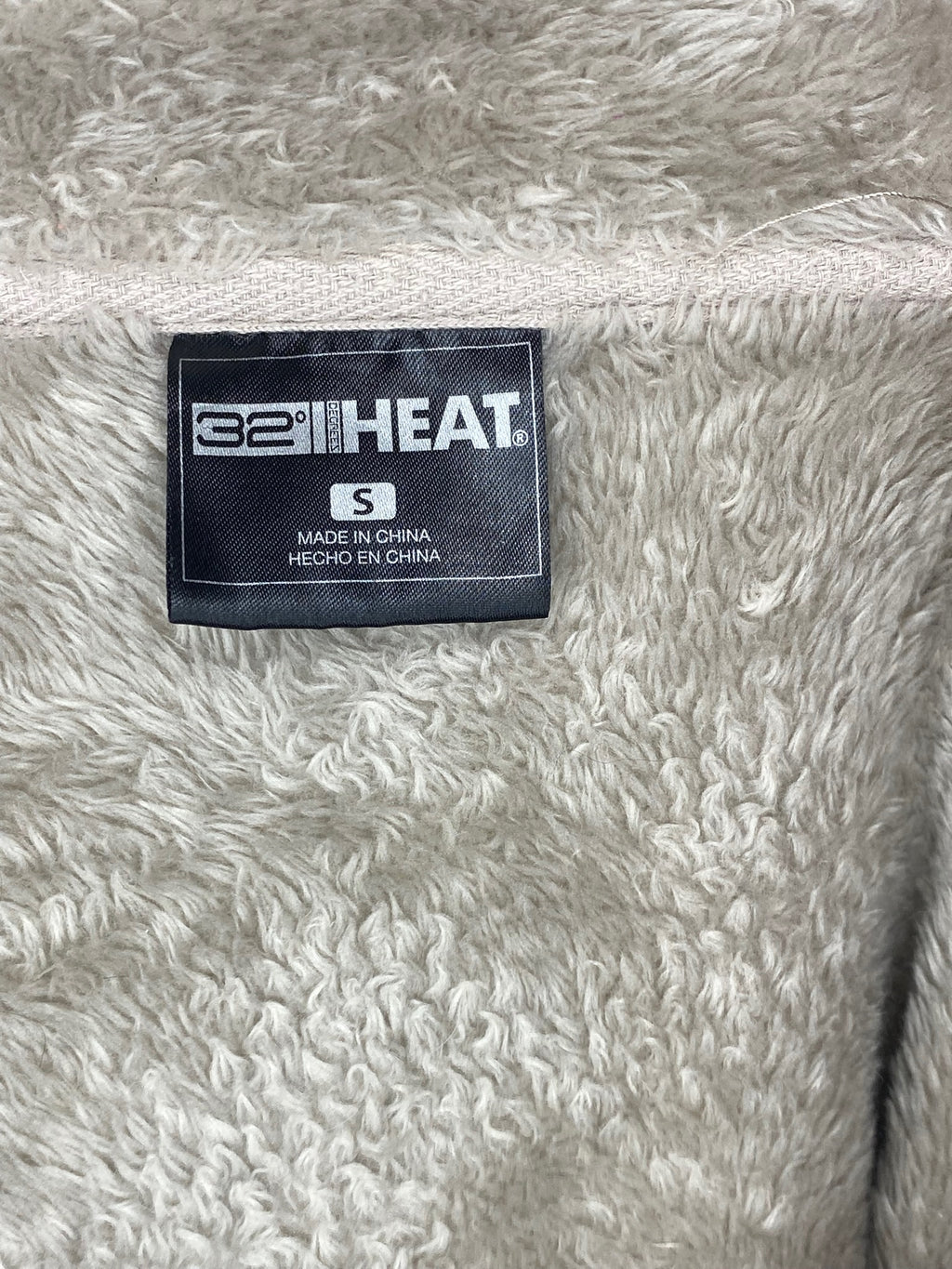 32° Heat - Women's Light Gray Full Zip Fleece Sweater