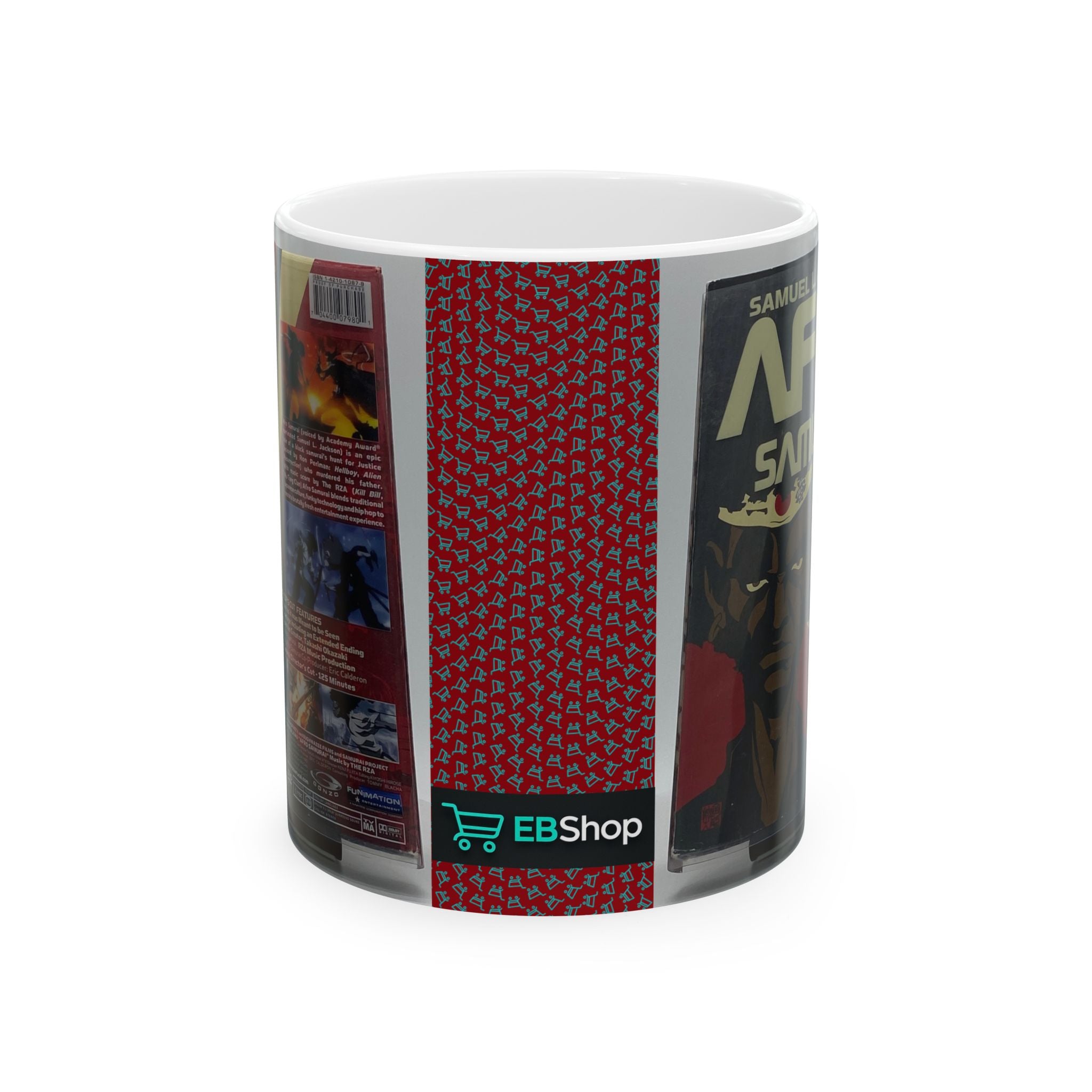 Ceramic Mug — Retro Movie Poster Collage Coffee Cup