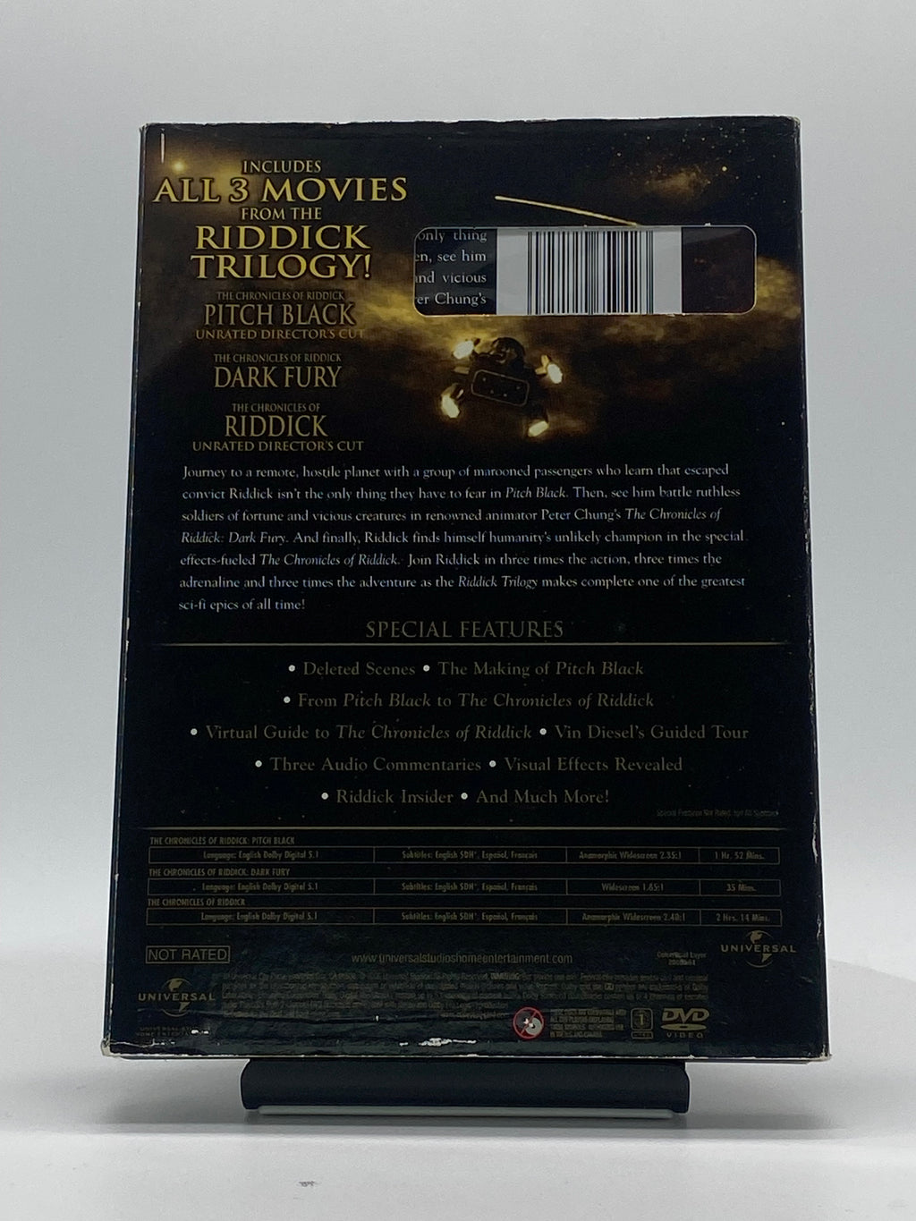 Riddick Trilogy (DVD)