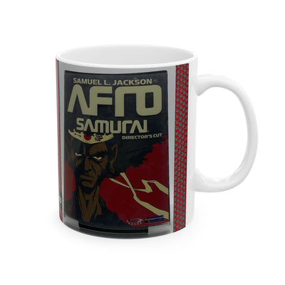 Ceramic Mug — Retro Movie Poster Collage Coffee Cup