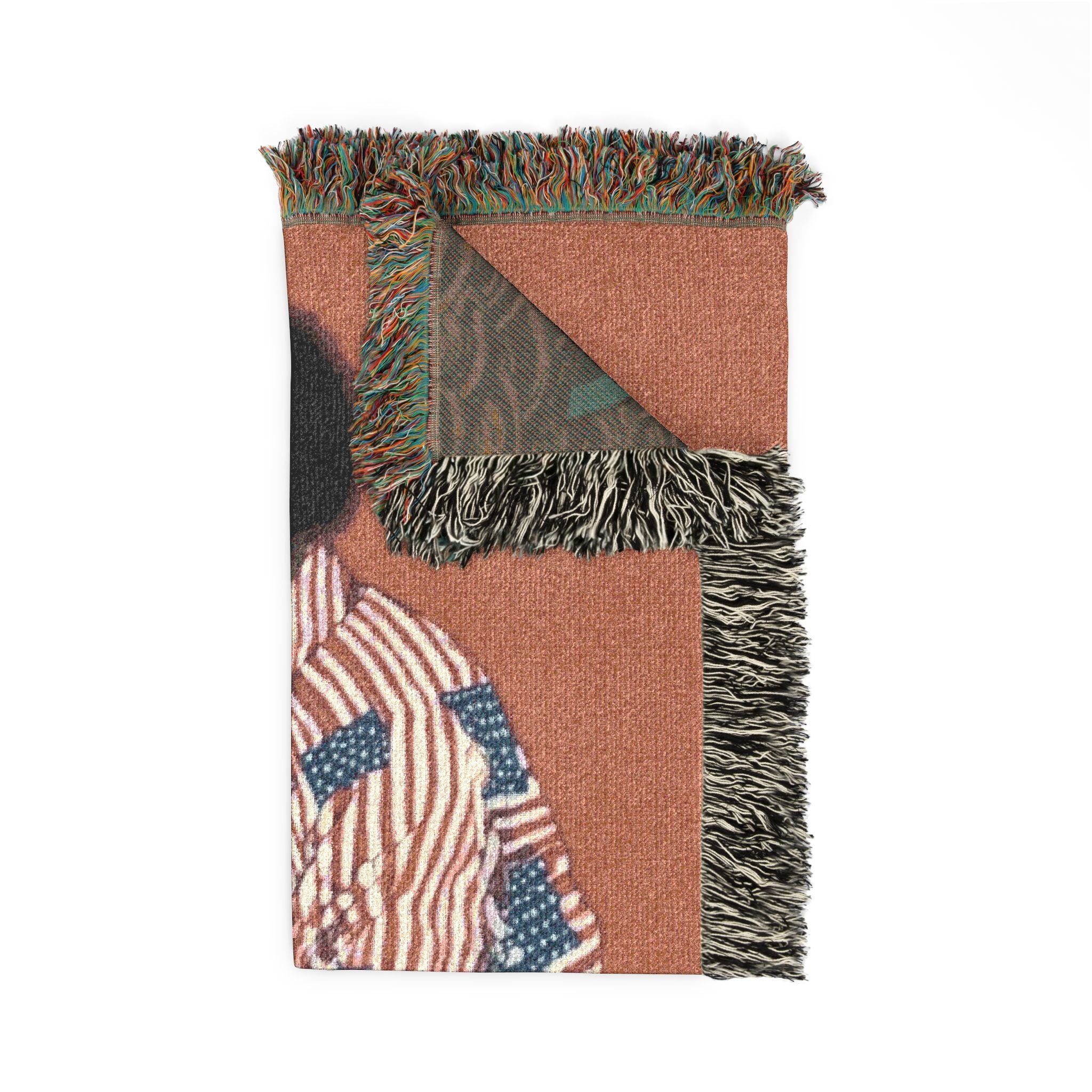 Afromerican Hero - Woven Blanket