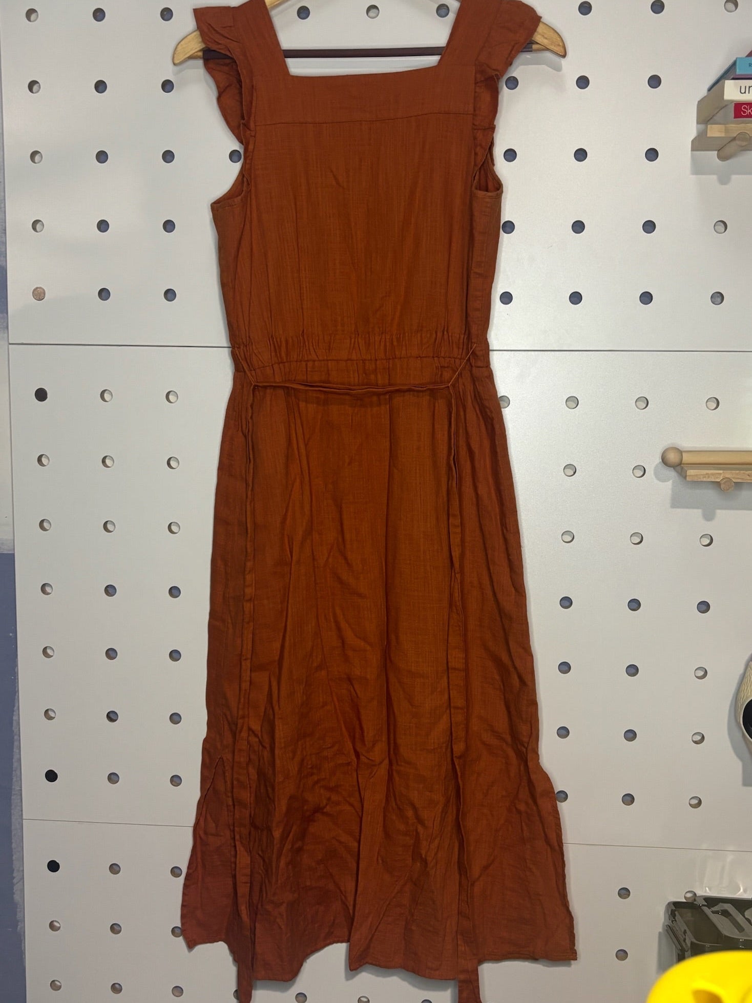 Universal Thread - Rust Orange Poplin Cotton Dress