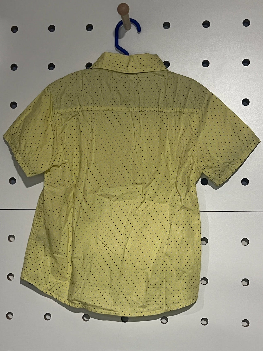Kenneth Cole - Kids' Yellow Short Sleeve Button Down Shirt
