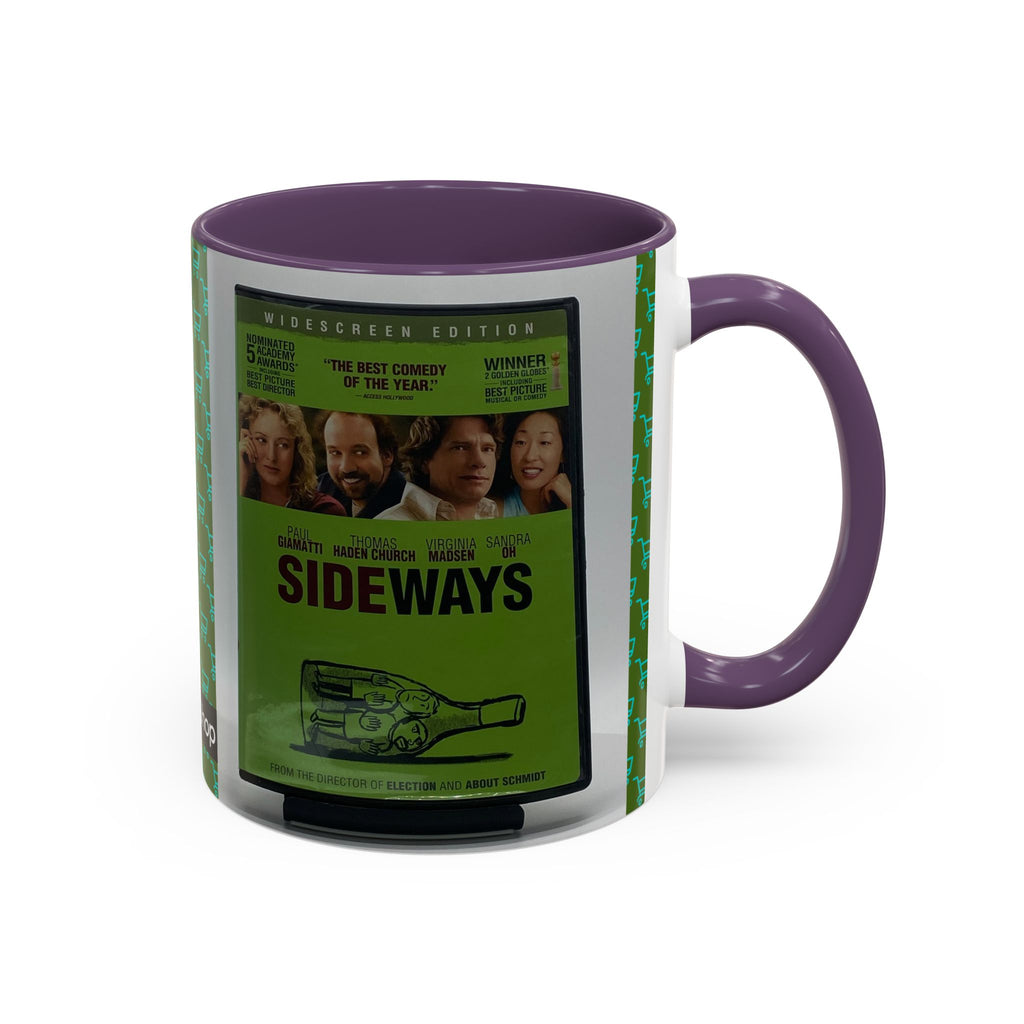 Sideways Movie Poster Accent Coffee Mug — 11/15oz