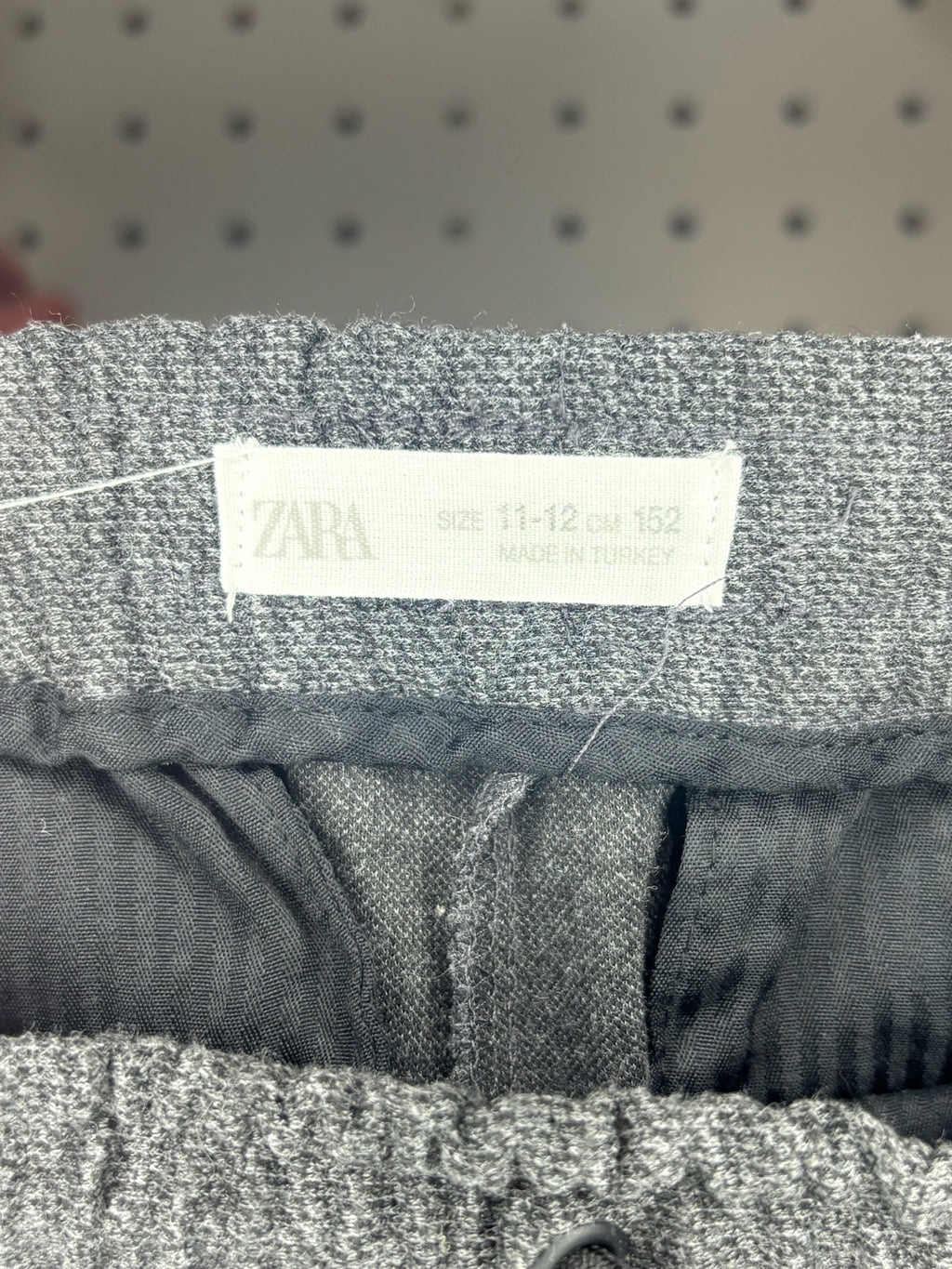 ZARA - Kids' Slate Grey Straight Leg Sweatpants