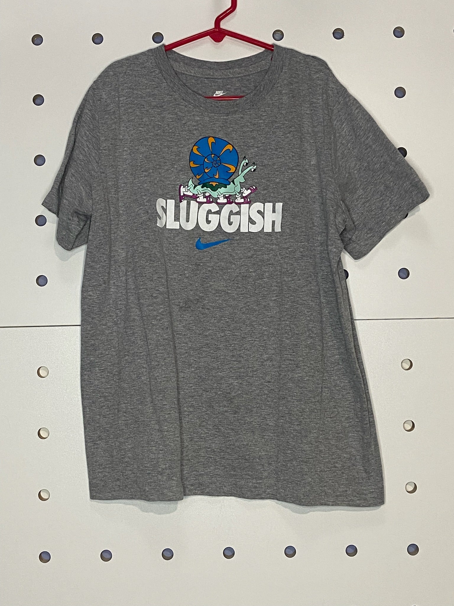 Nike - Kids Gray Sluggish Graphic T-Shirt