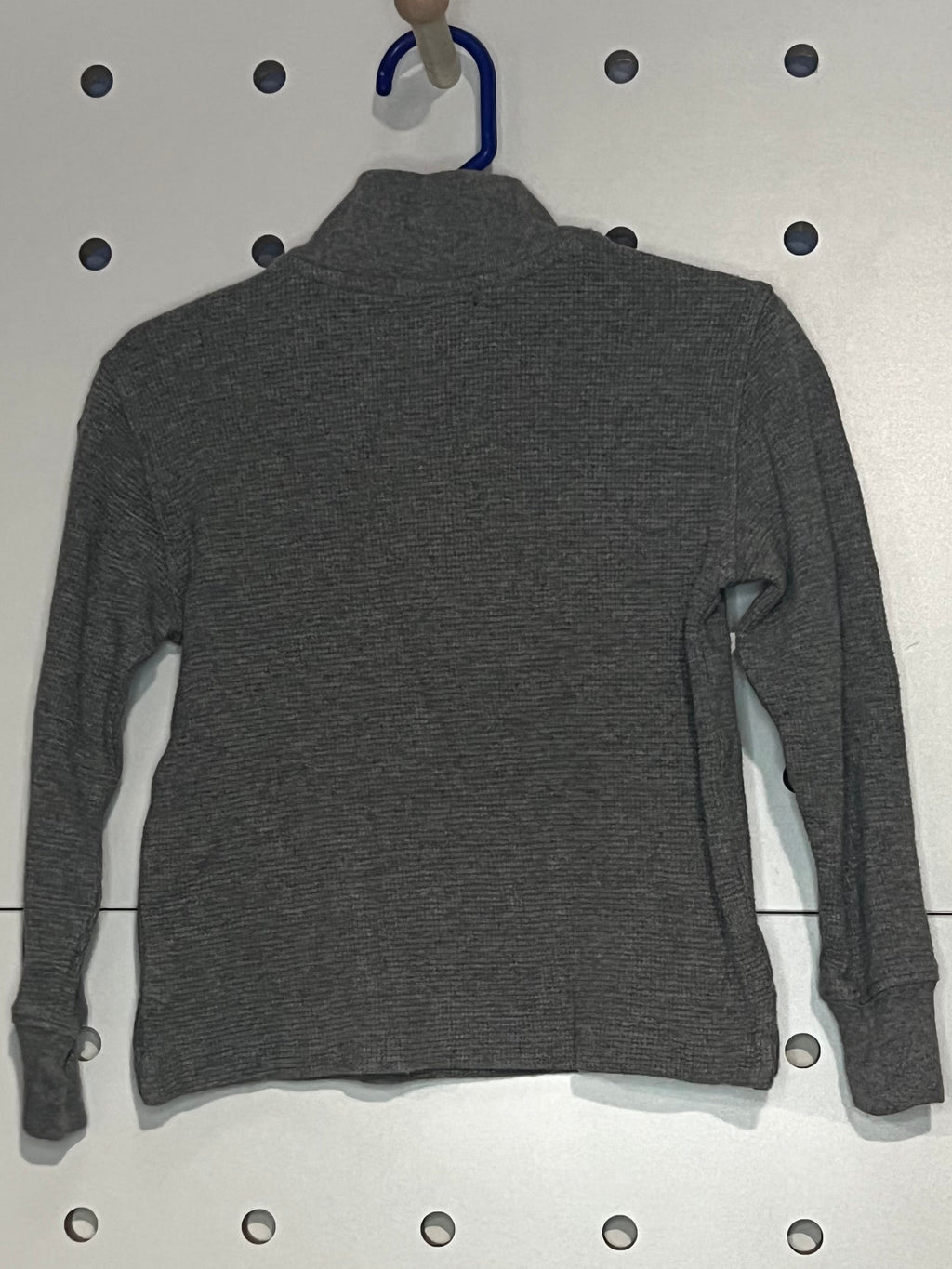 Polo by Ralph Lauren - Grey Waffle Quarter Zip Pullover