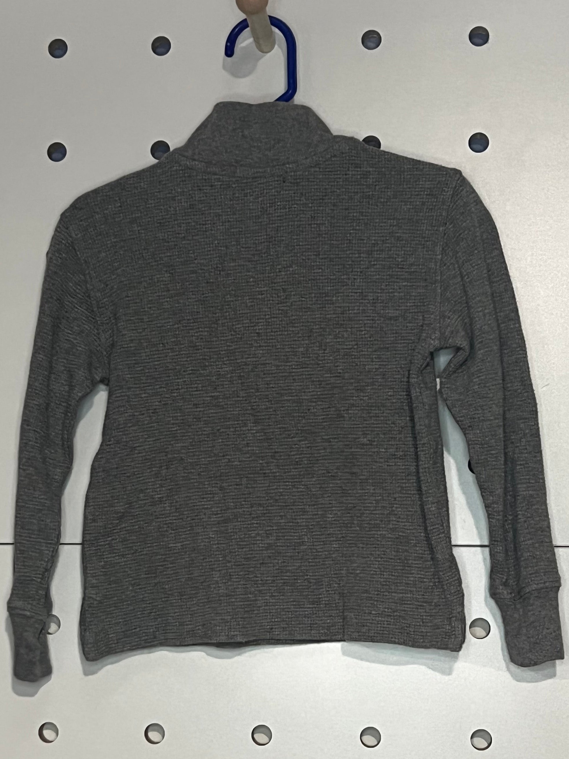 Polo by Ralph Lauren - Grey Waffle Quarter Zip Pullover