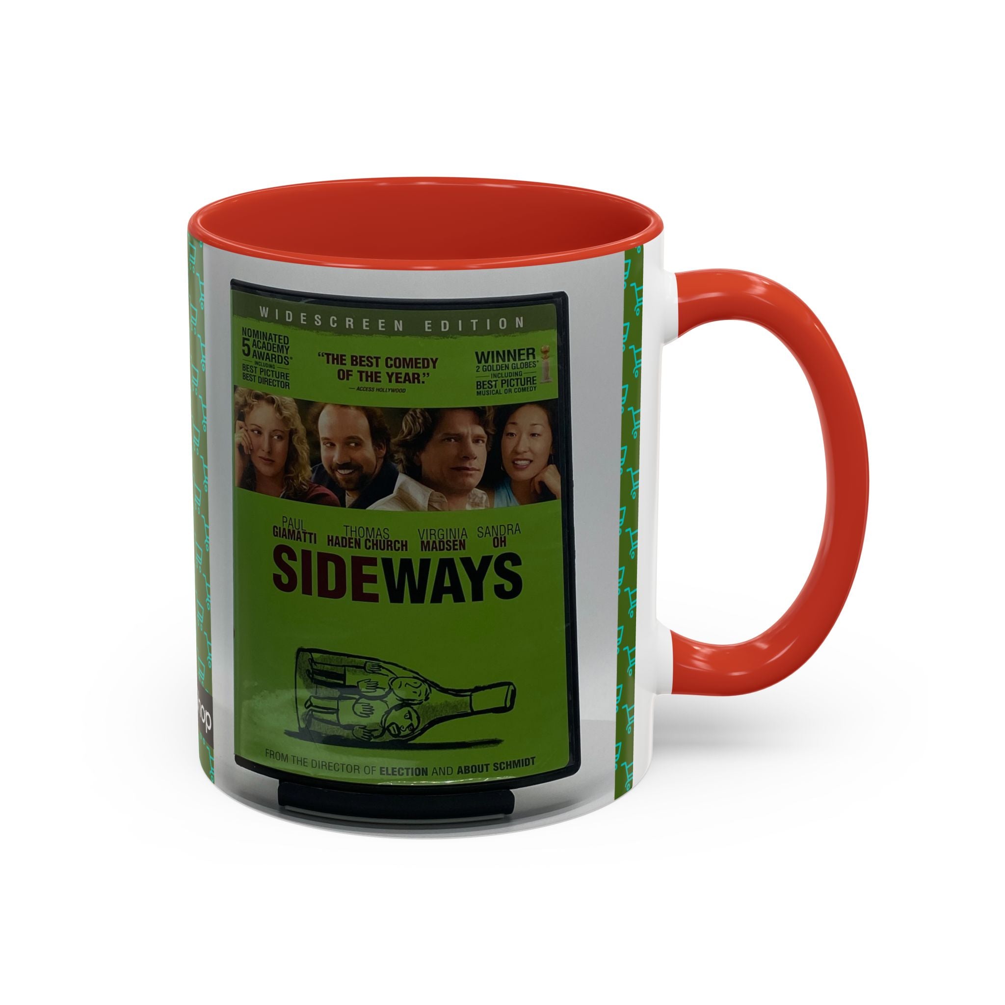 Sideways Movie Poster Accent Coffee Mug — 11/15oz