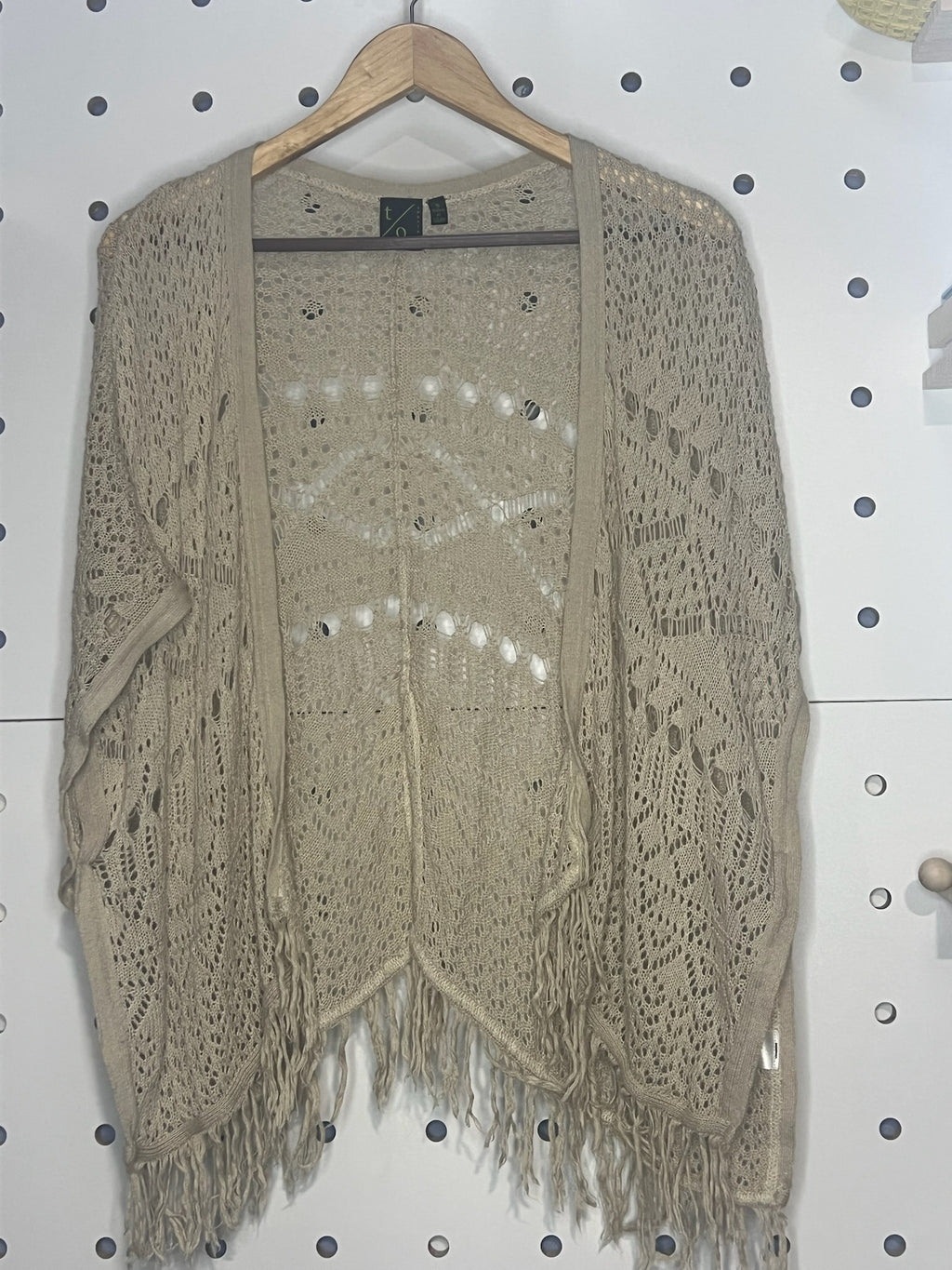 T/O Sweaters - Crochet Shawl / Poncho