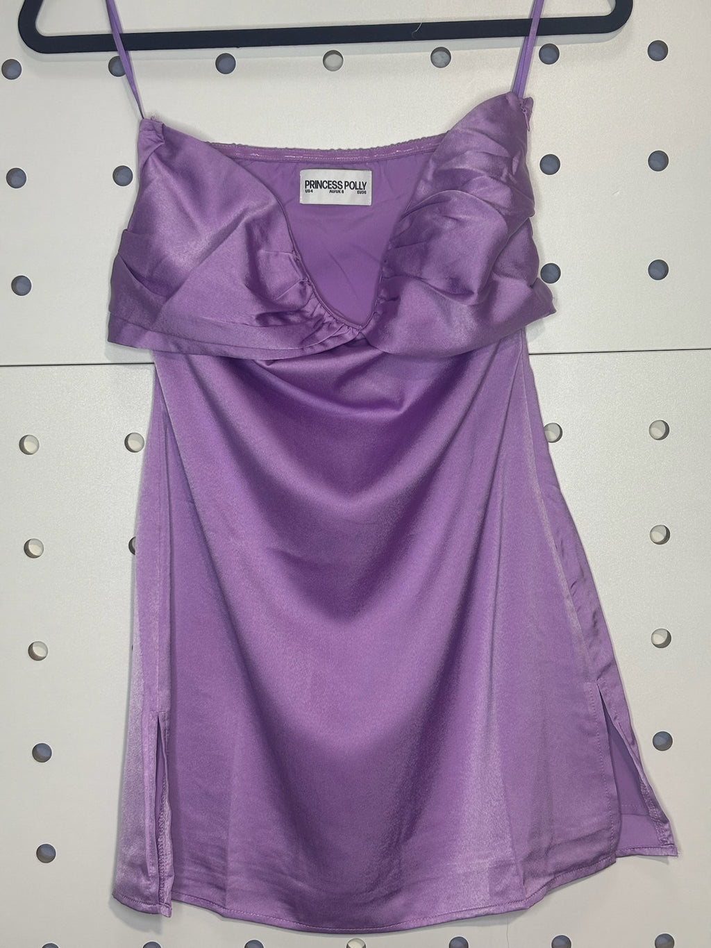 Princess Polly - Strapless Purple Mini Dress
