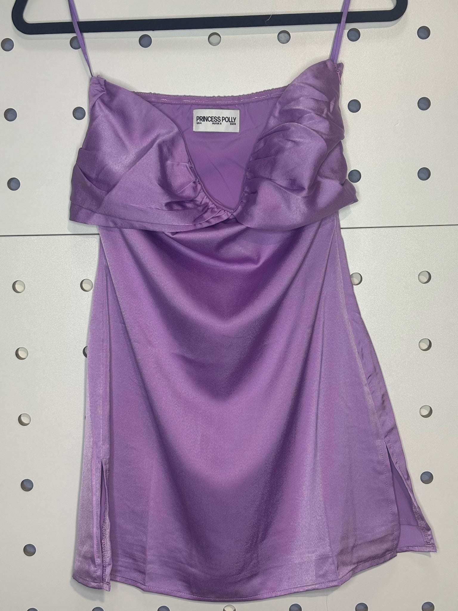 Princess Polly - Strapless Purple Mini Dress