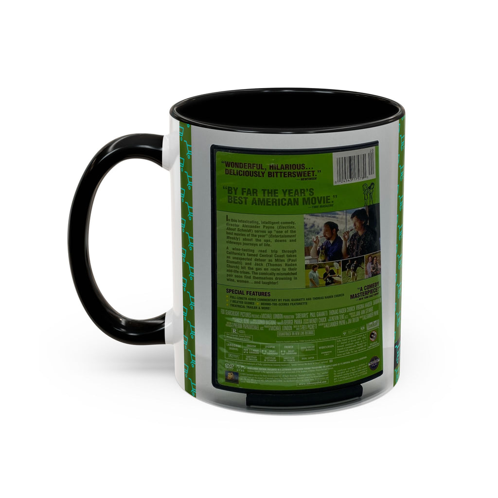 Sideways Movie Poster Accent Coffee Mug — 11/15oz