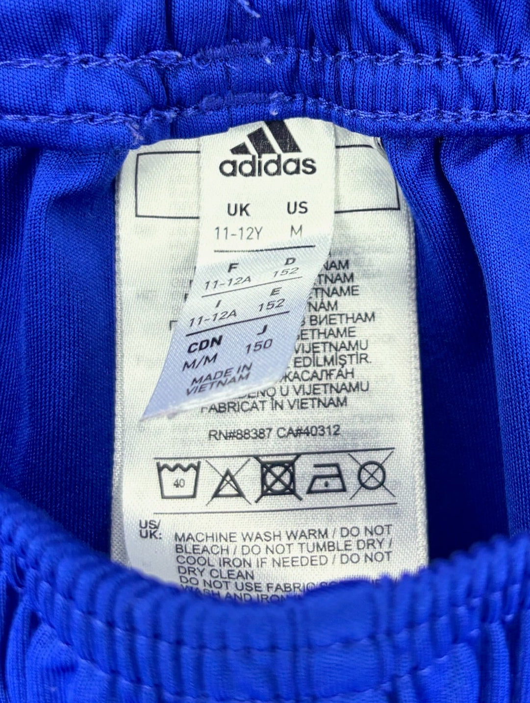 Adidas - Royal Blue Aeroready Soccer Shorts