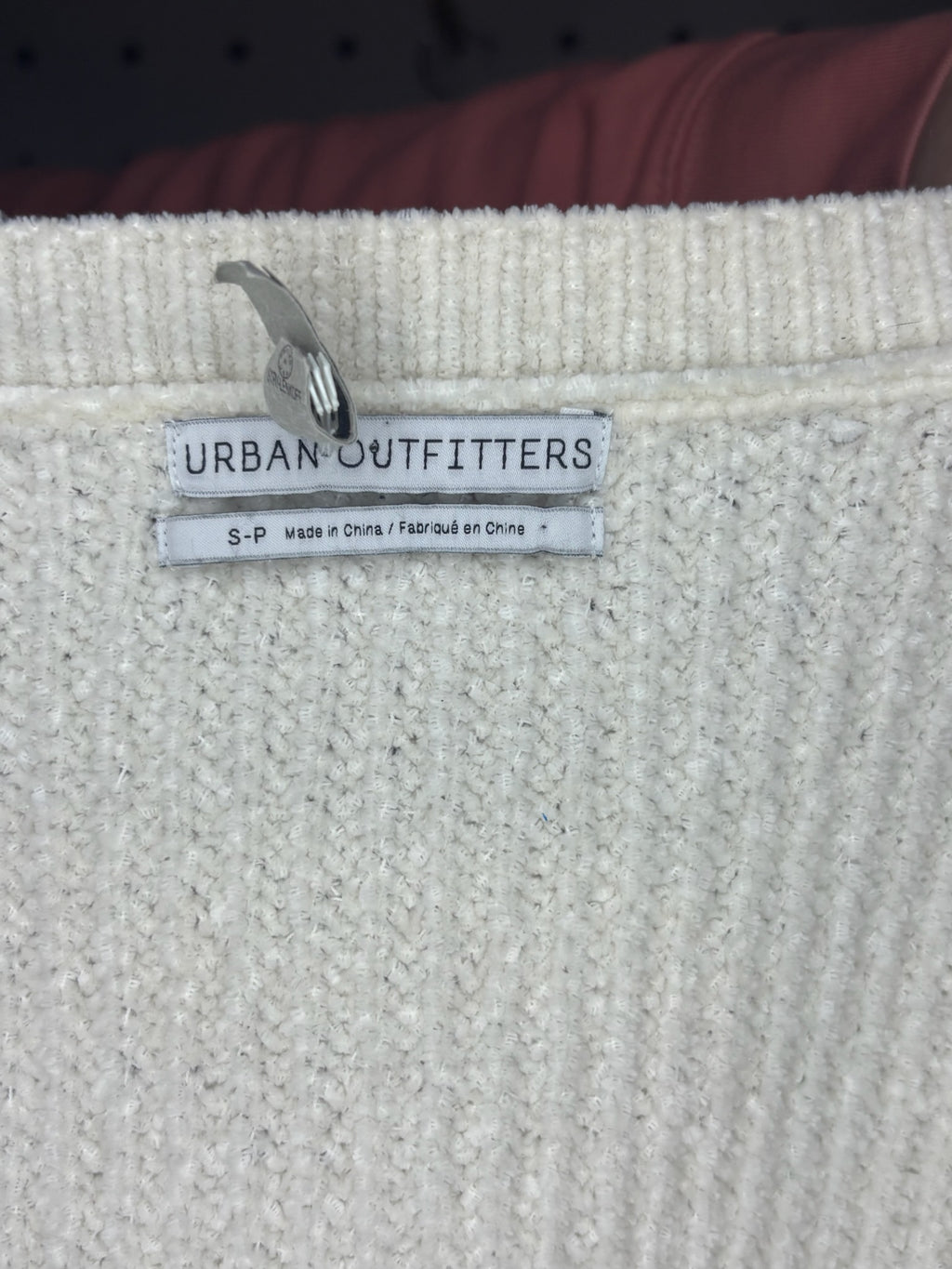 Urban Outfitters - Cream V-Neck Sweater
