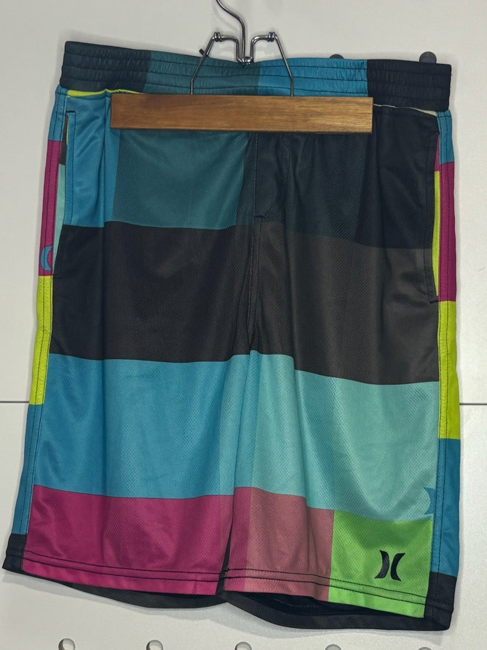 Hurley - Multi-Colored Dri-Fit Athletic Shorts