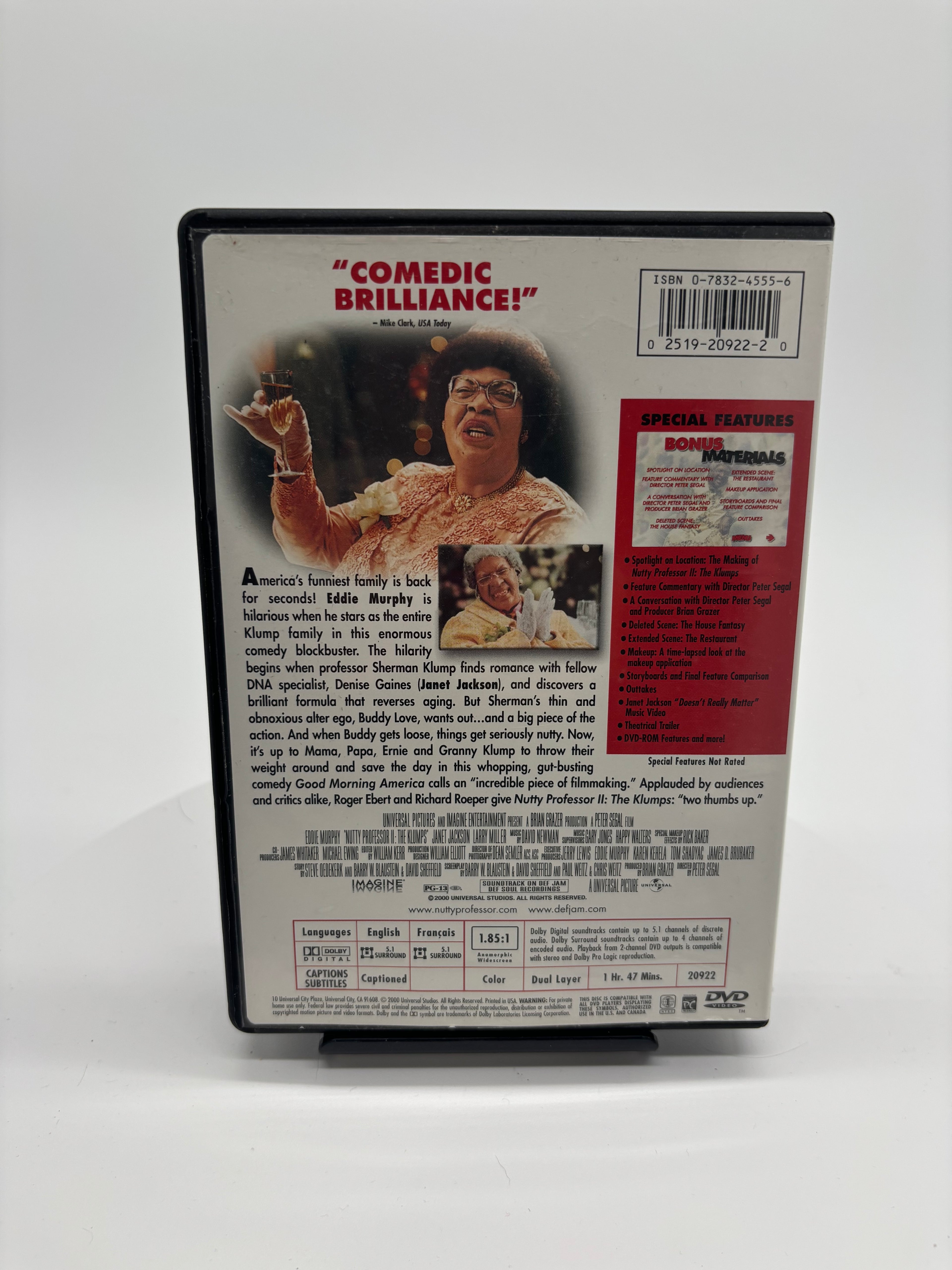 Nutty Professor II The Klumps (DVD)