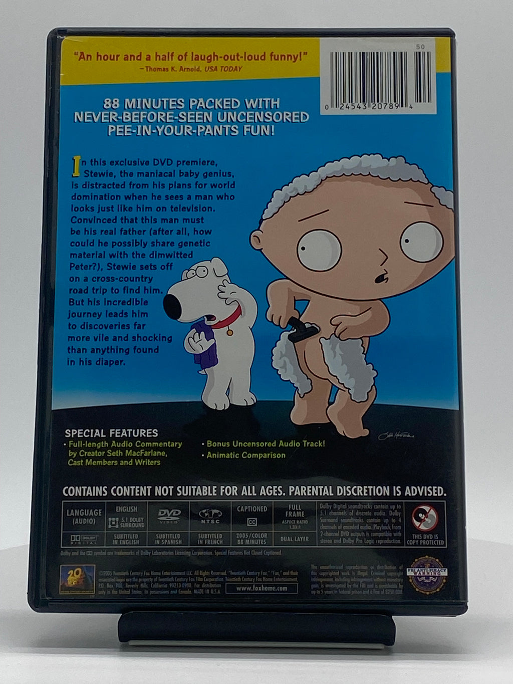 Family Guy Presents: Stewie Griffin – The Untold Story (DVD)