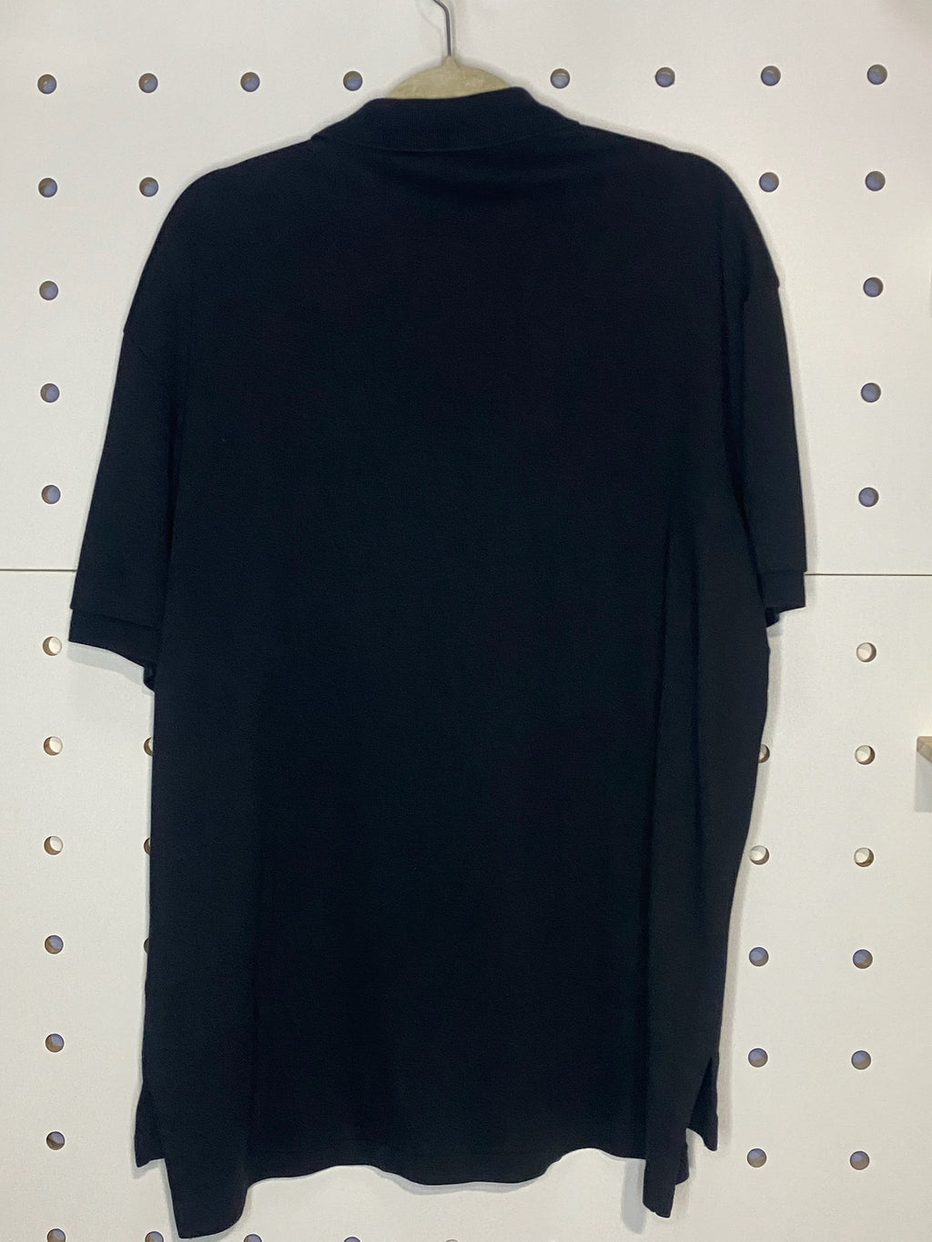 Polo by Ralph Lauren - Men's Black Cotton Polo with Red Logo