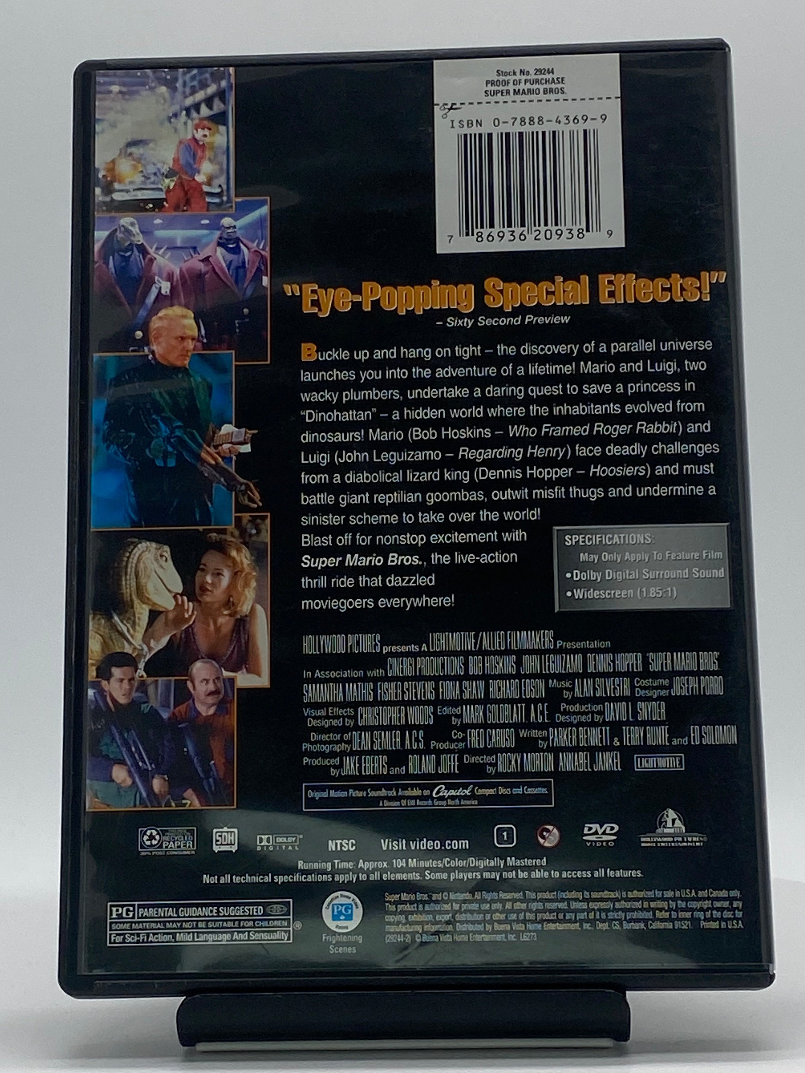 Super Mario Bros. (1993, DVD)
