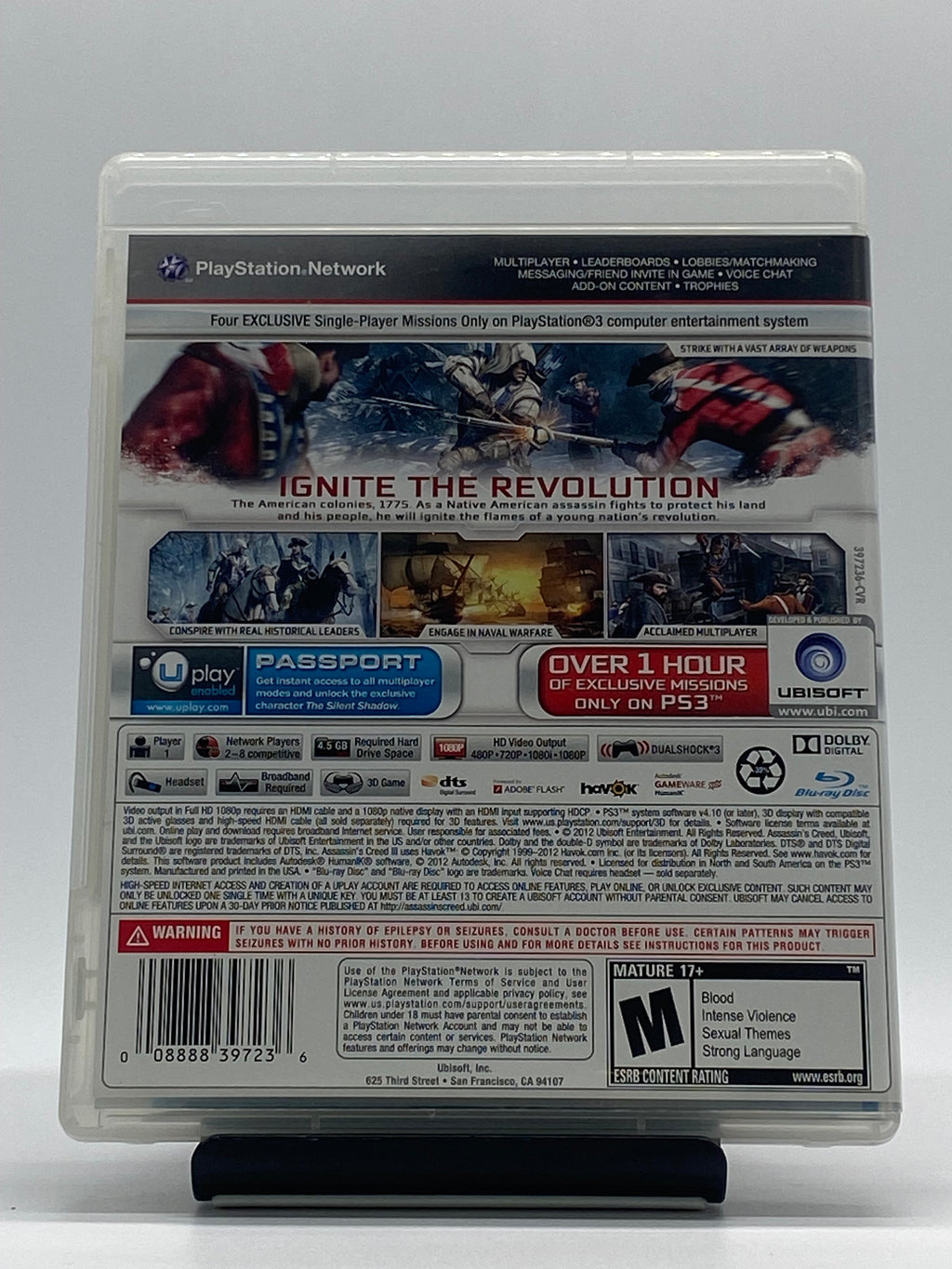 Assassin’s Creed III (PlayStation 3)