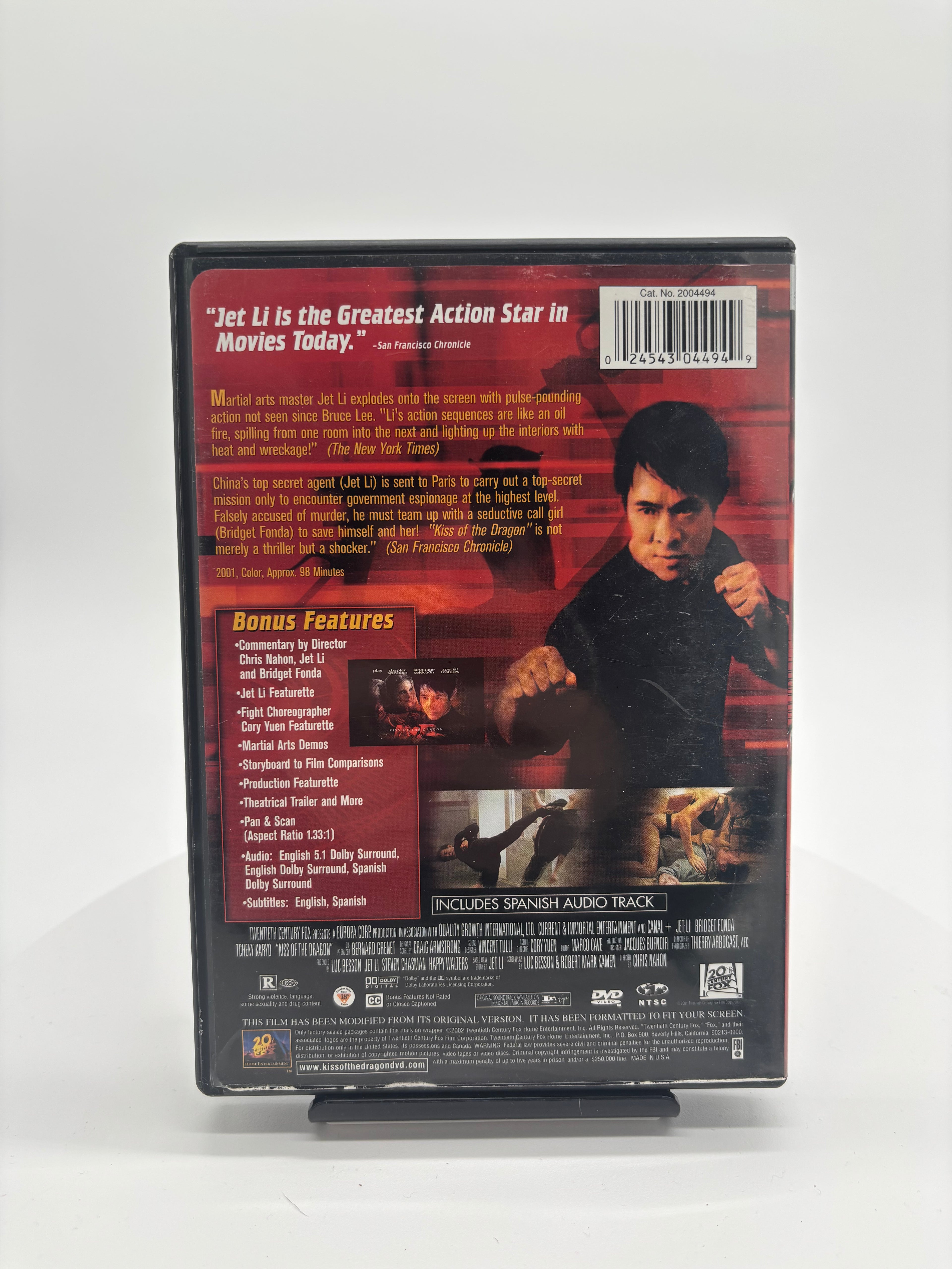 Kiss of the Dragon (DVD)