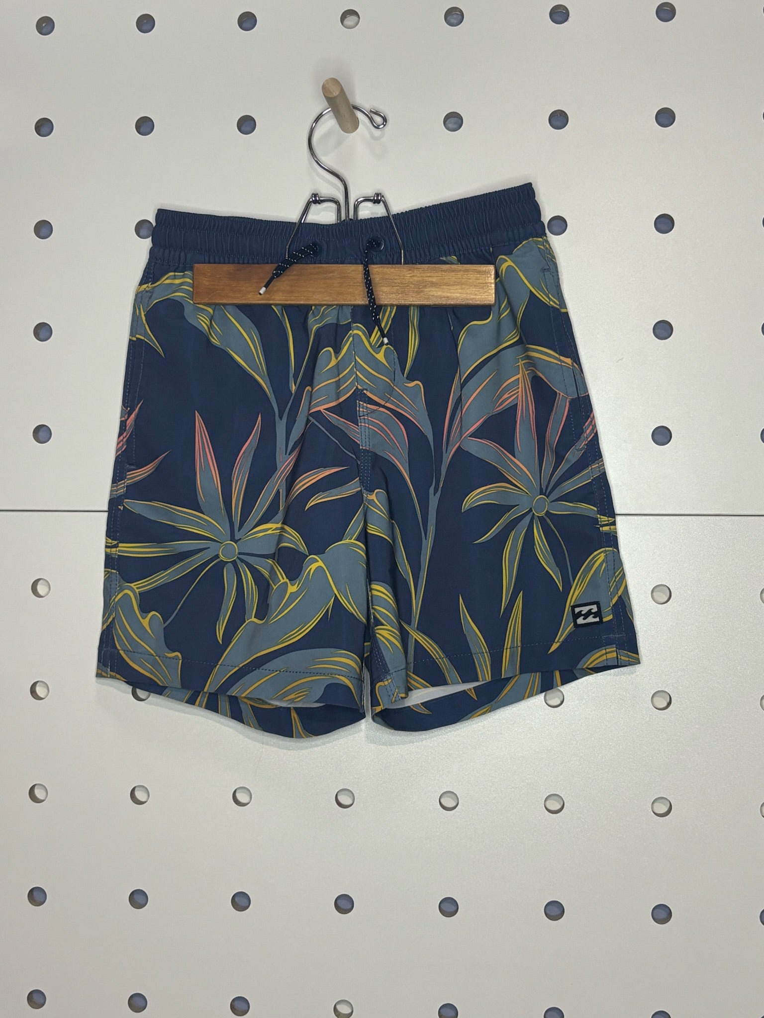 Billabong - Kids' Blue Tropical Board Shorts