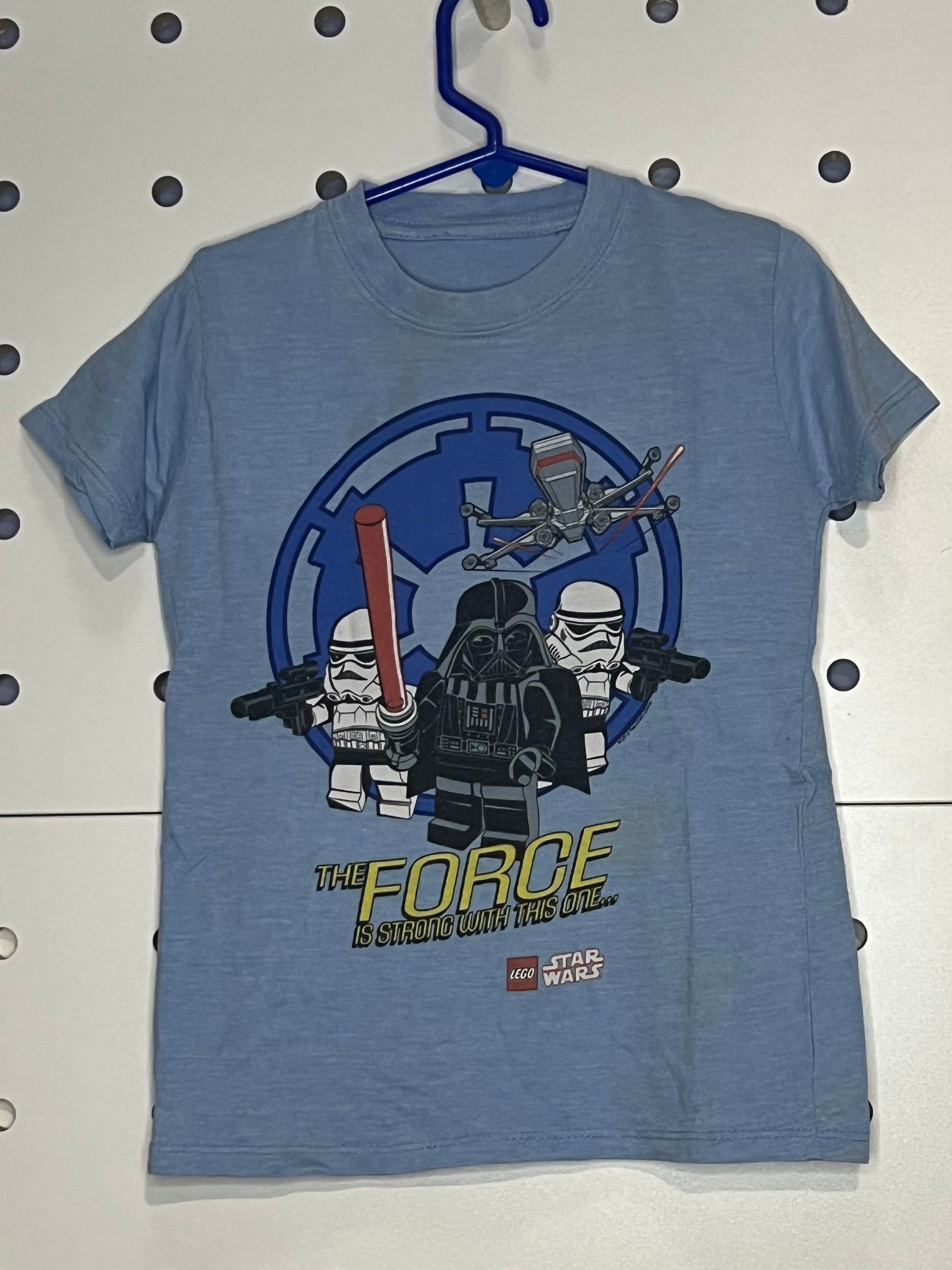 Kids' Light Blue Lego Star Wars T-Shirt