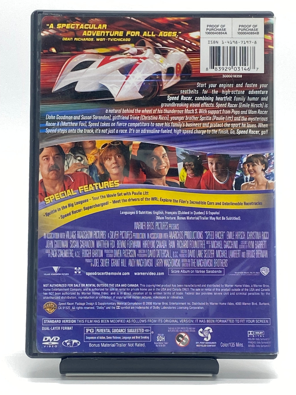 Speed Racer - Full Screen (DVD)