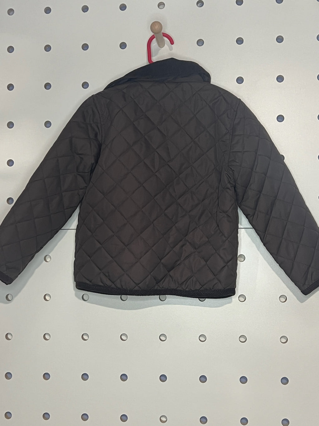 Weatherproof - Brown Quilted Snap Jacket